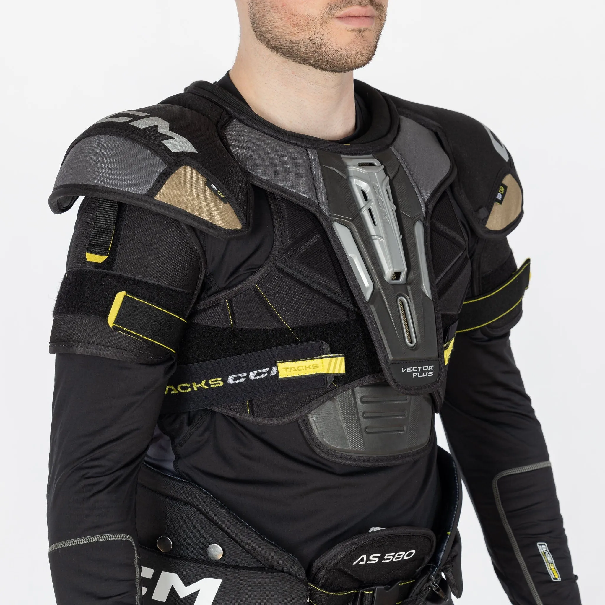 CCM Tacks Vector Plus Senior Hockey Shoulder Pads