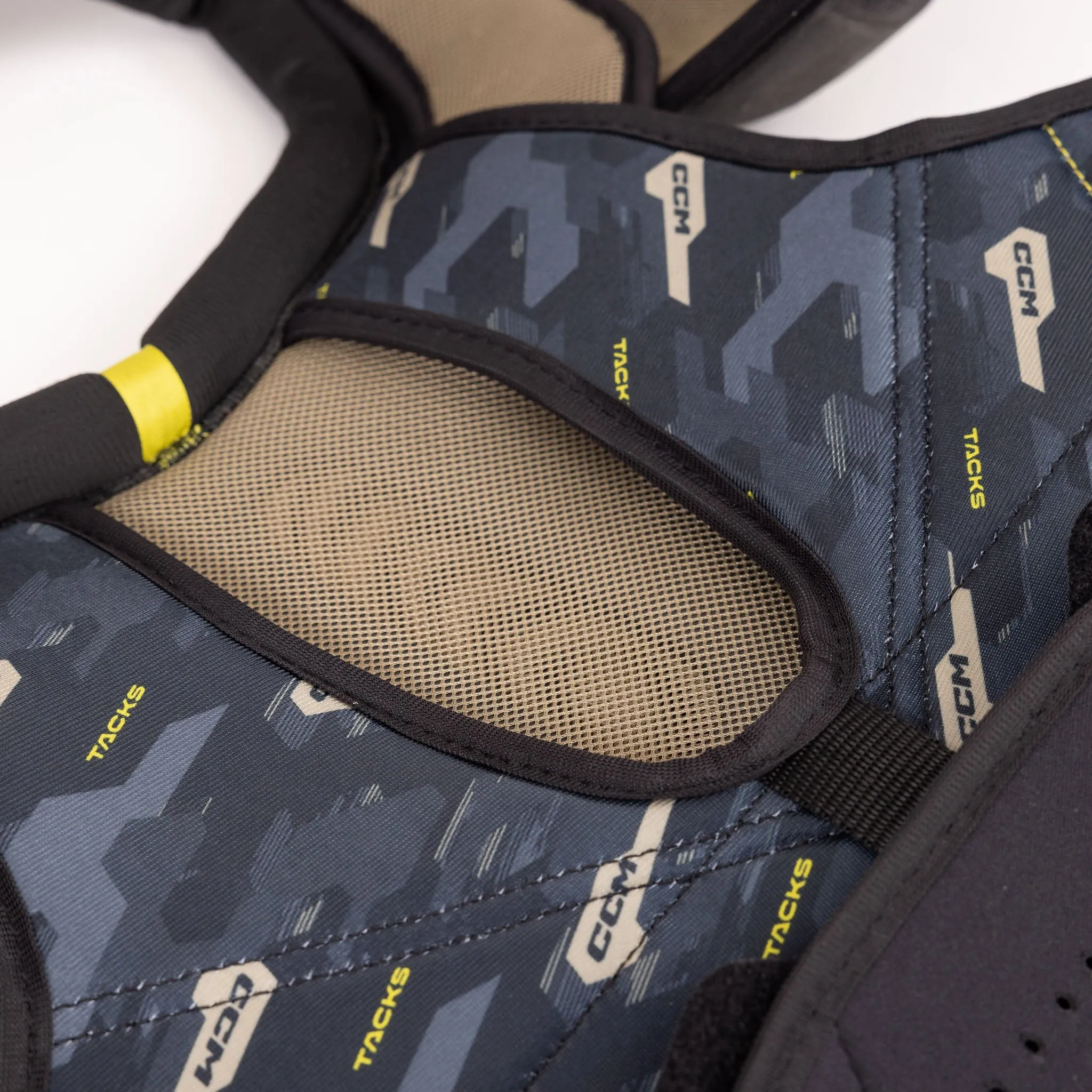 CCM Tacks Vector Premier Junior Hockey Shoulder Pads - 2022