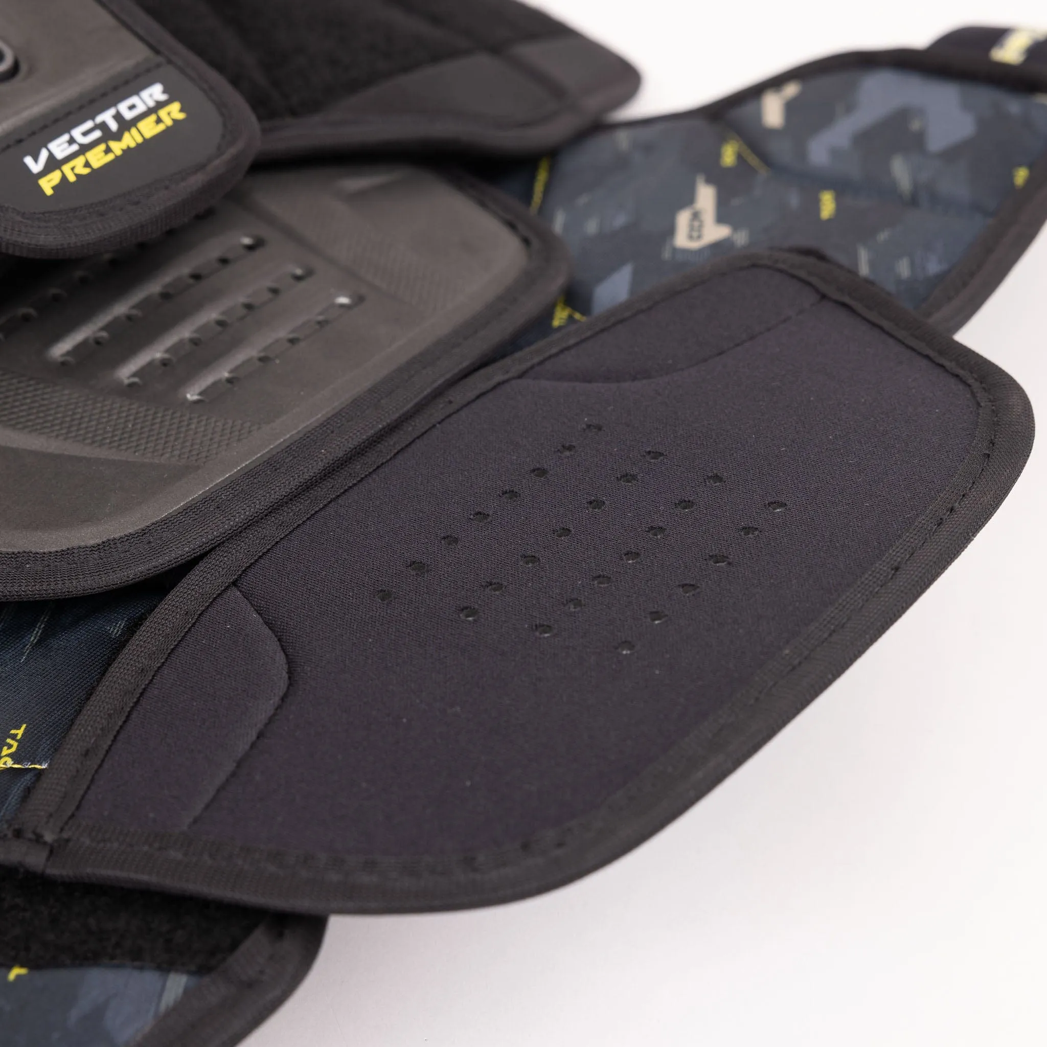 CCM Tacks Vector Premier Senior Hockey Shoulder Pads - 2022