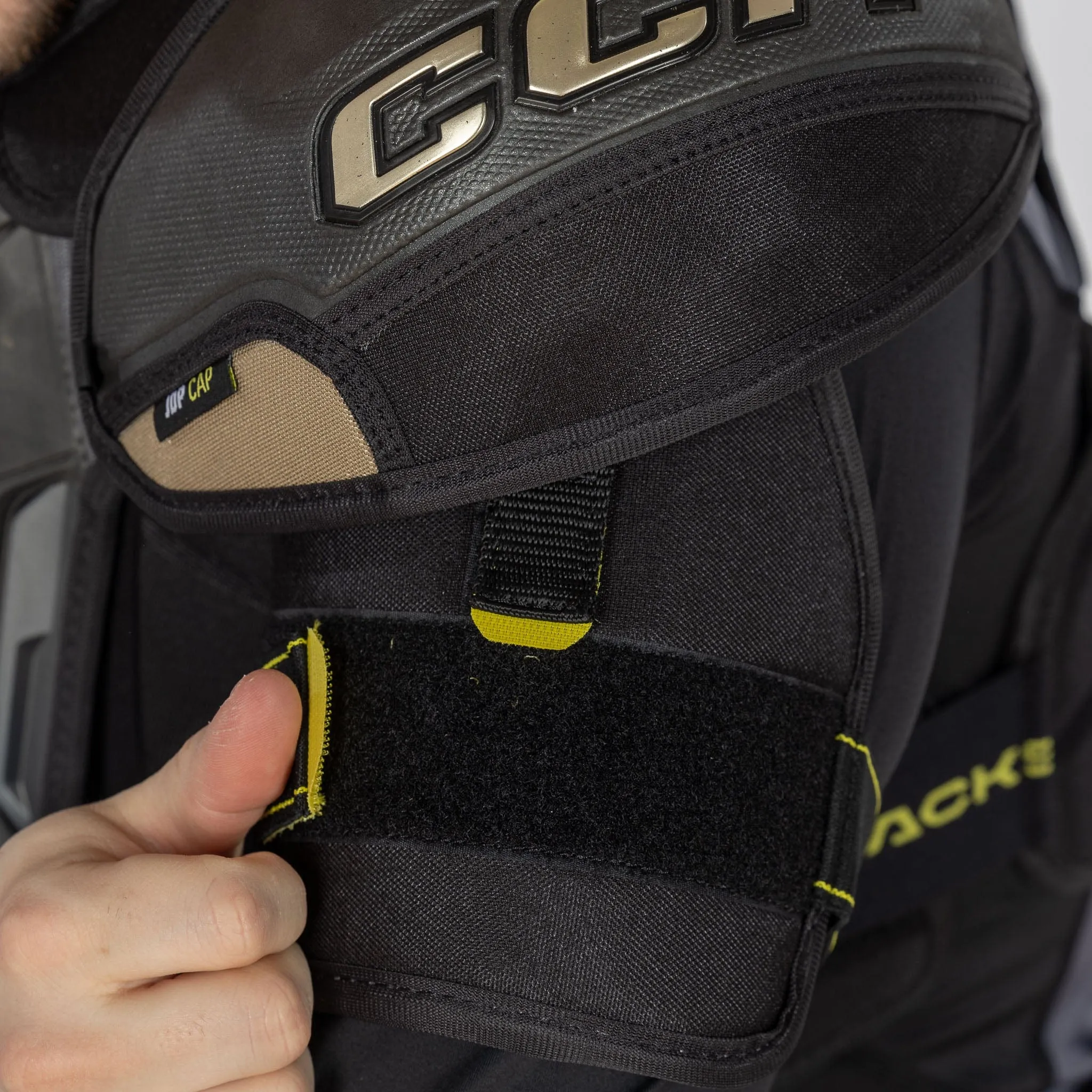 CCM Tacks Vector Premier Senior Hockey Shoulder Pads - 2022