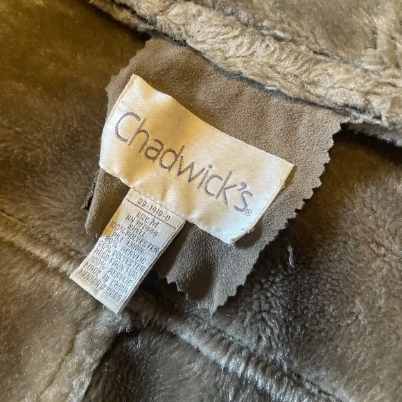 Chadwick’s Coat tan/olive green size Medium