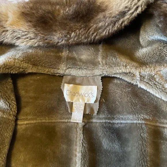 Chadwick’s Coat tan/olive green size Medium