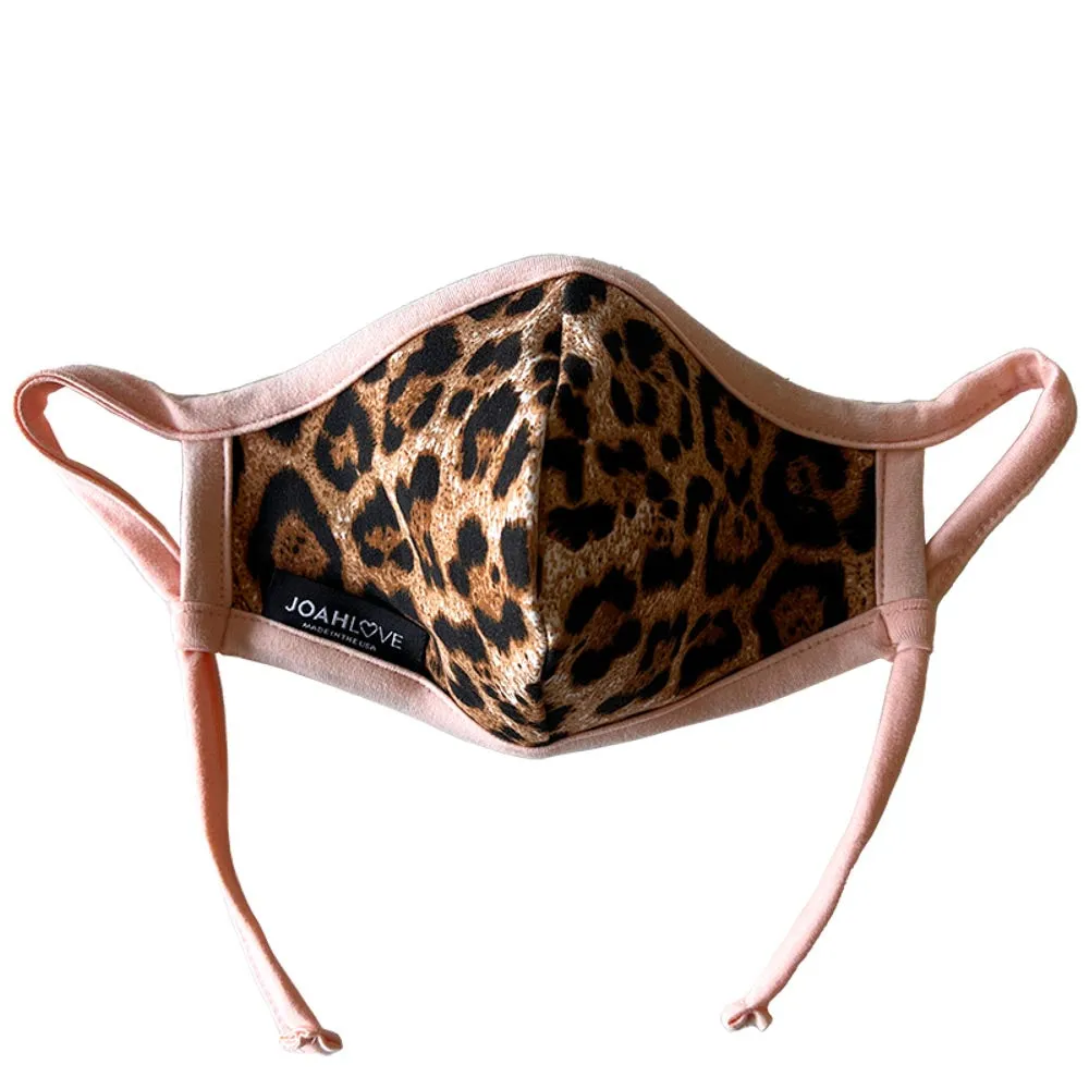 Cheetah w/ Pocket | Peach