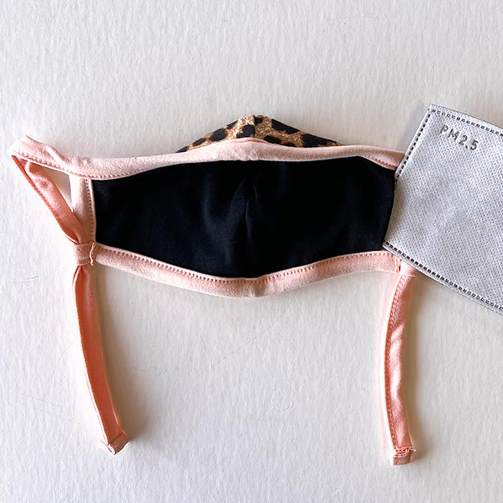 Cheetah w/ Pocket | Peach