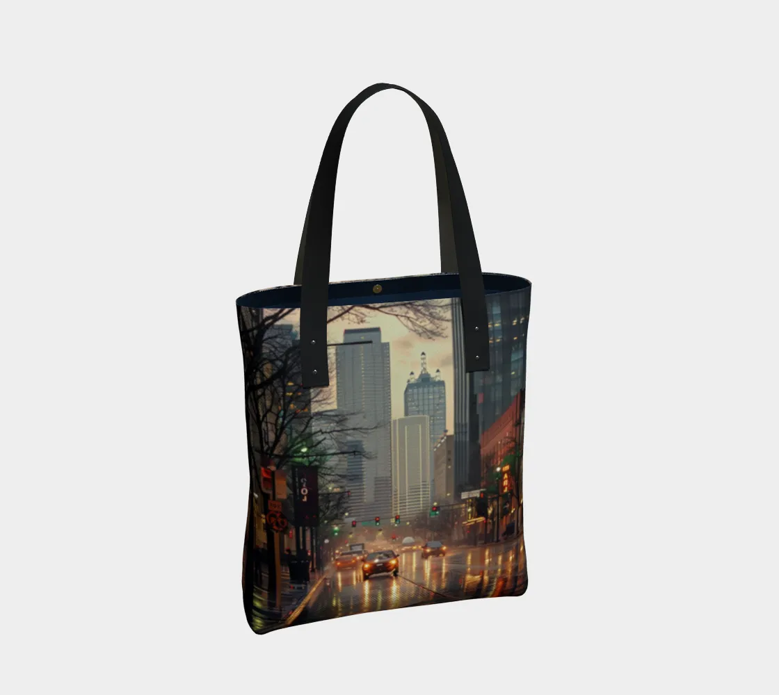 City Scene Tote Bag