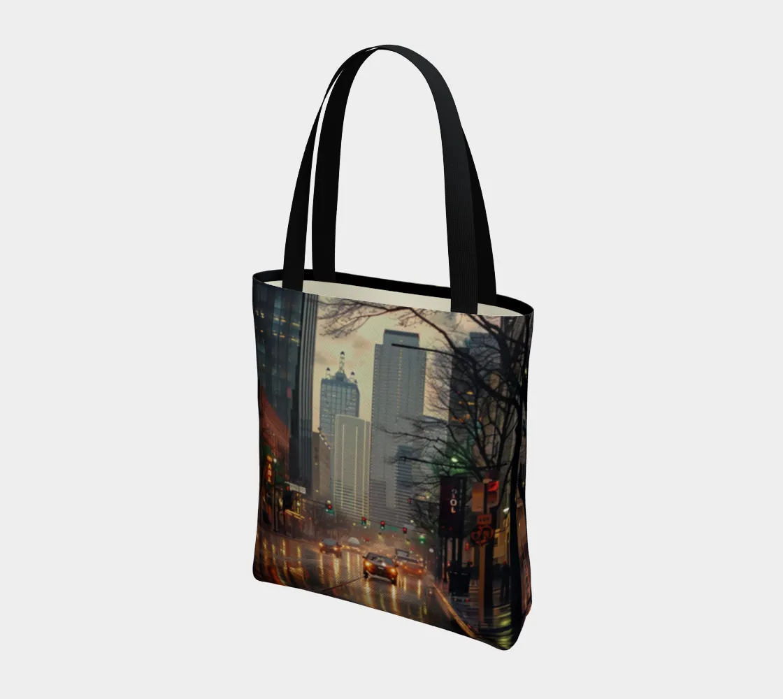 City Scene Tote Bag