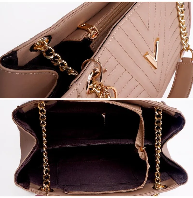 Classical Design Genuine Woman Black Leather flower Bags