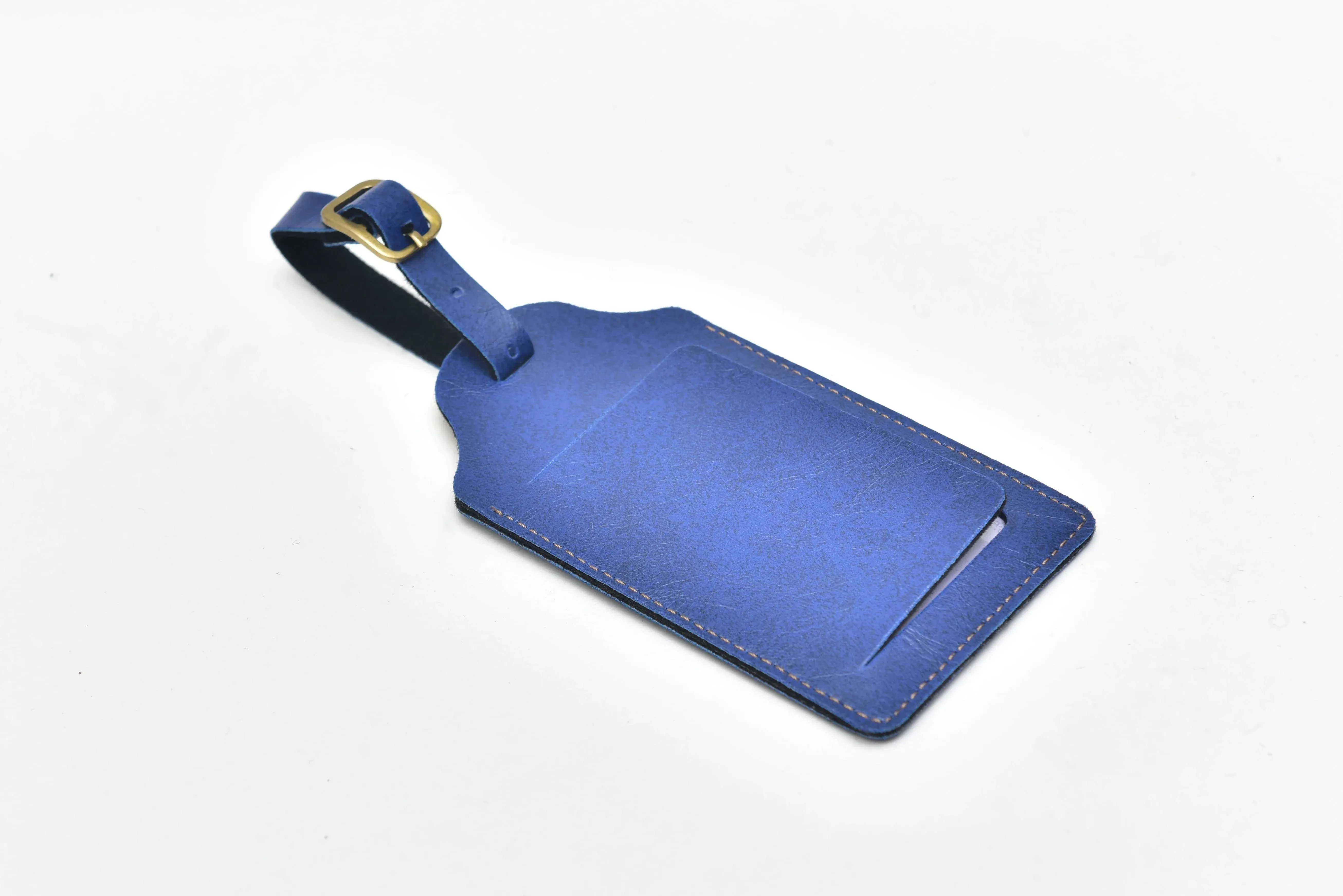 Classy Leather Customized  Frequent Traveller Combo (3 pcs) - Royal Blue