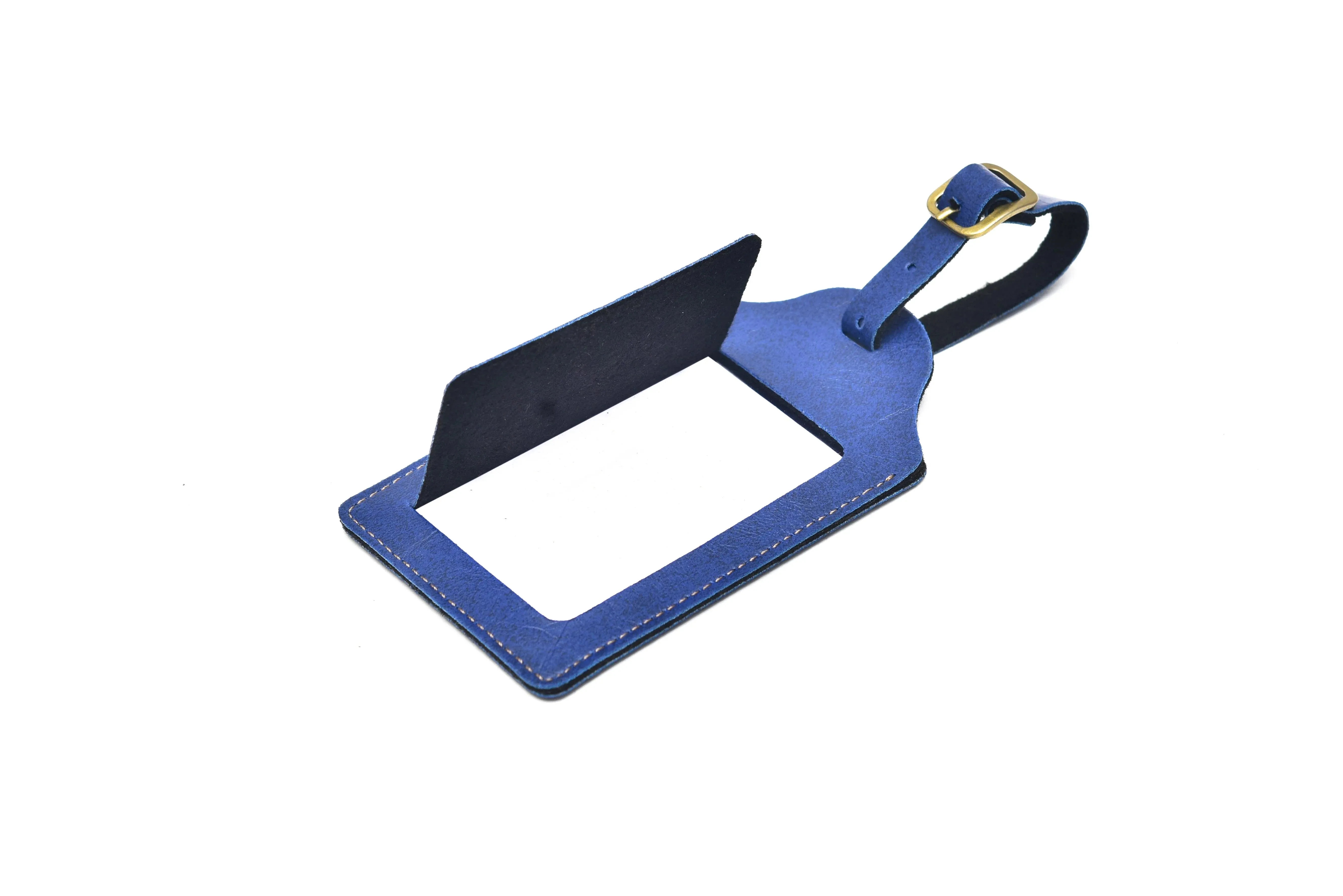 Classy Leather Customized  Frequent Traveller Combo (3 pcs) - Royal Blue