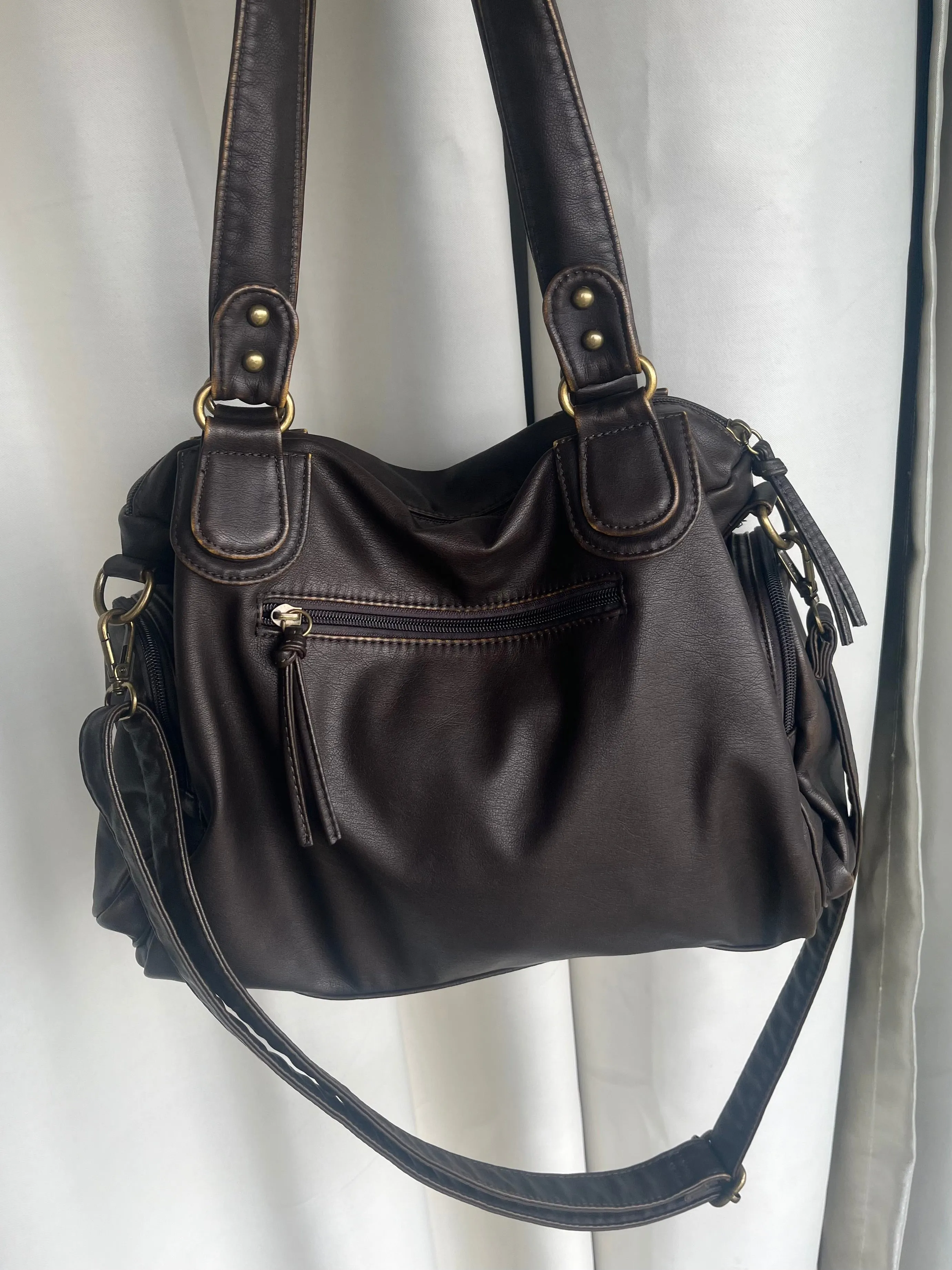 Coffee Vintage Inspired Large Capacity Bag