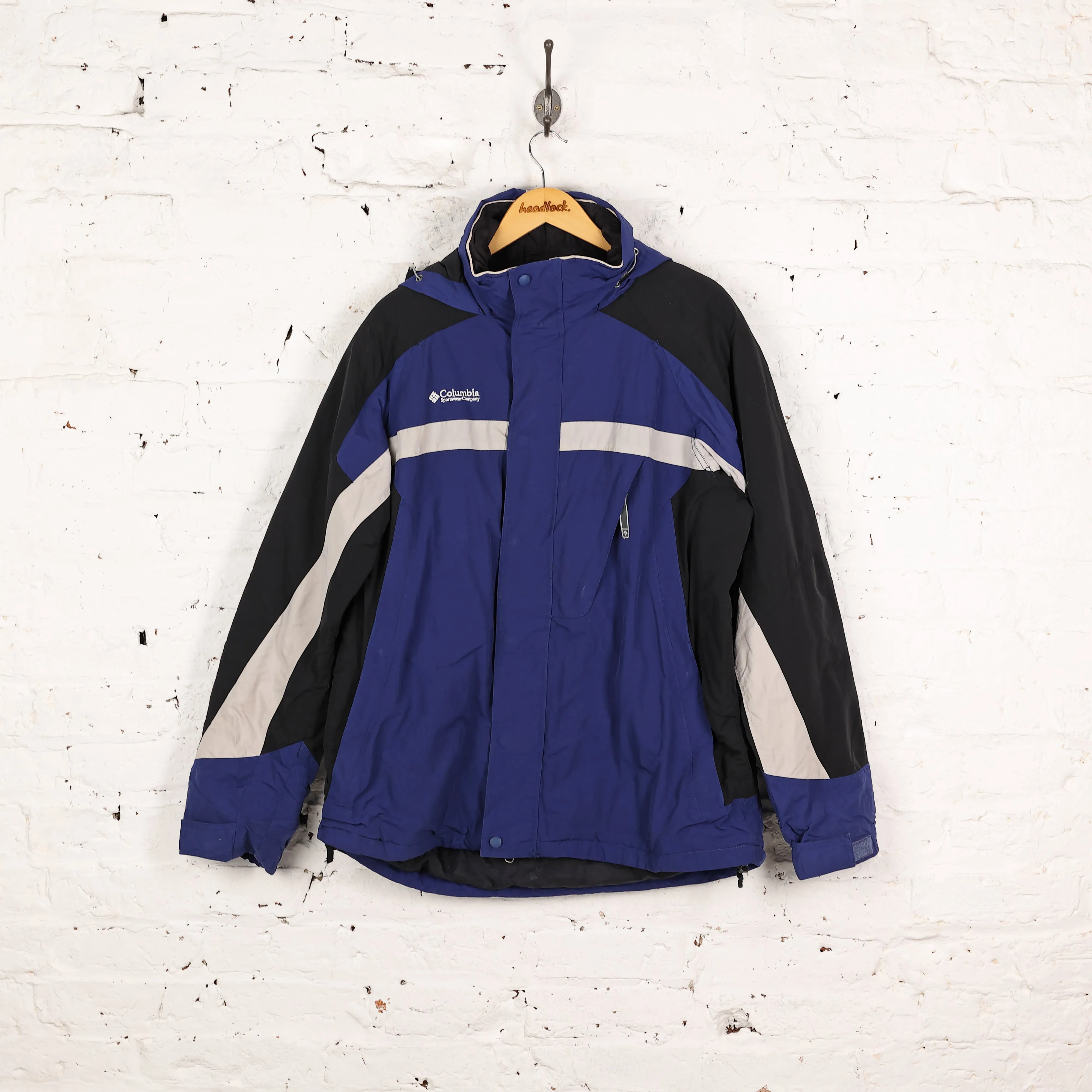 Columbia Rain Jacket - Blue - L