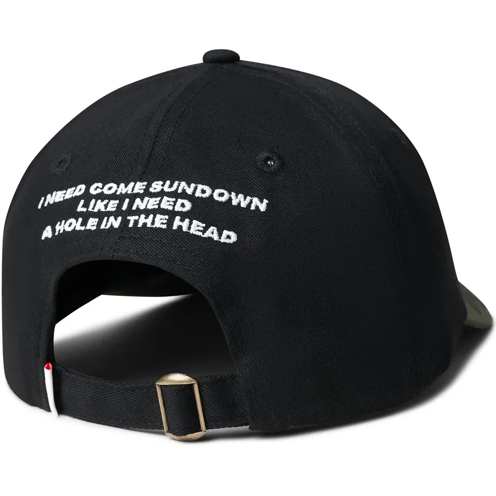 Come Sundown Hole In The Head Cap Black