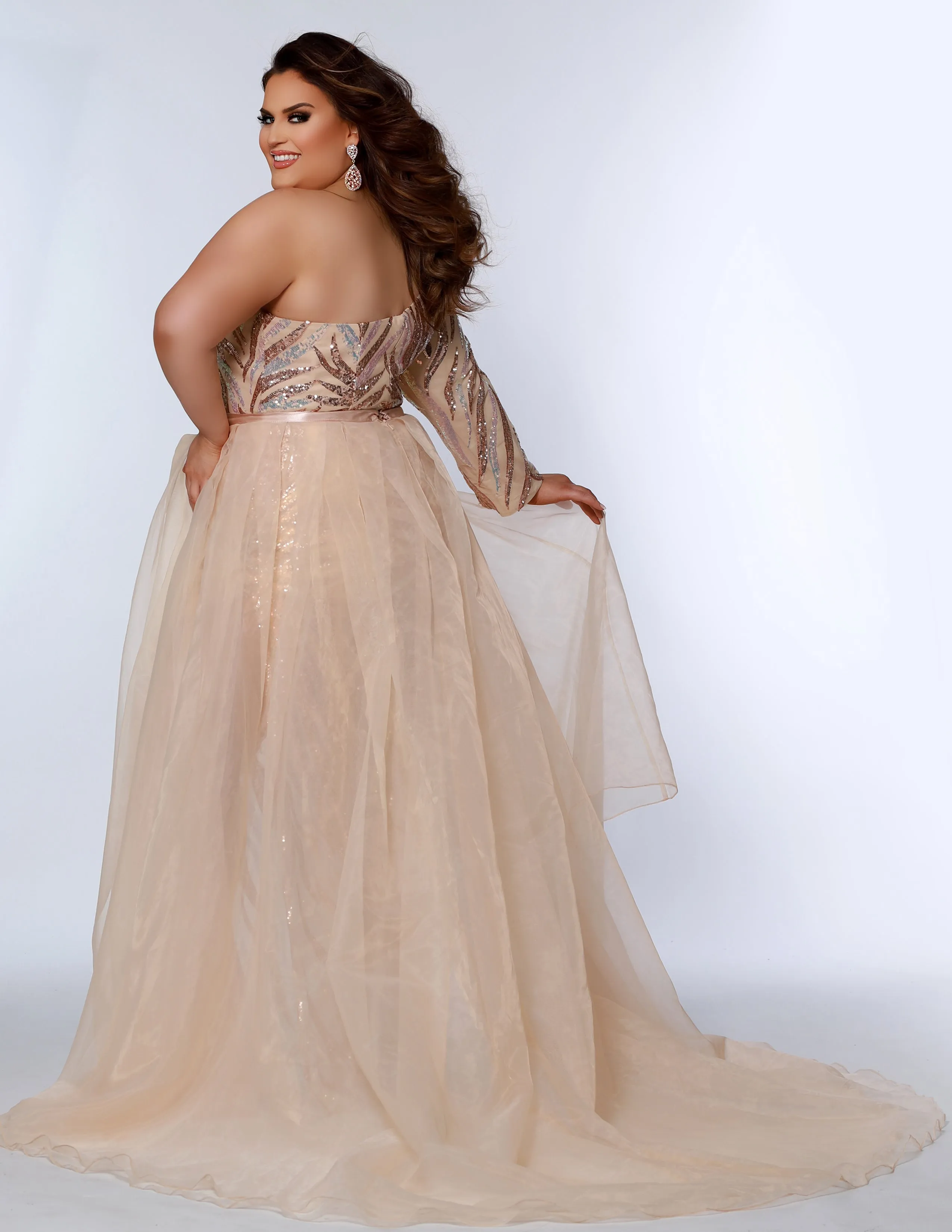 Convertible Pageant Gown <br> JK2309