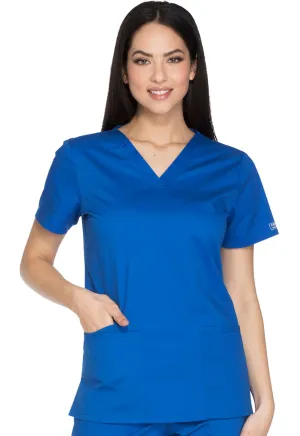 Core Stretch WW630 V-Neck Top Royal