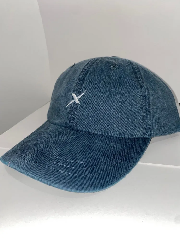 Cotton 6 Panel X Logo Hat