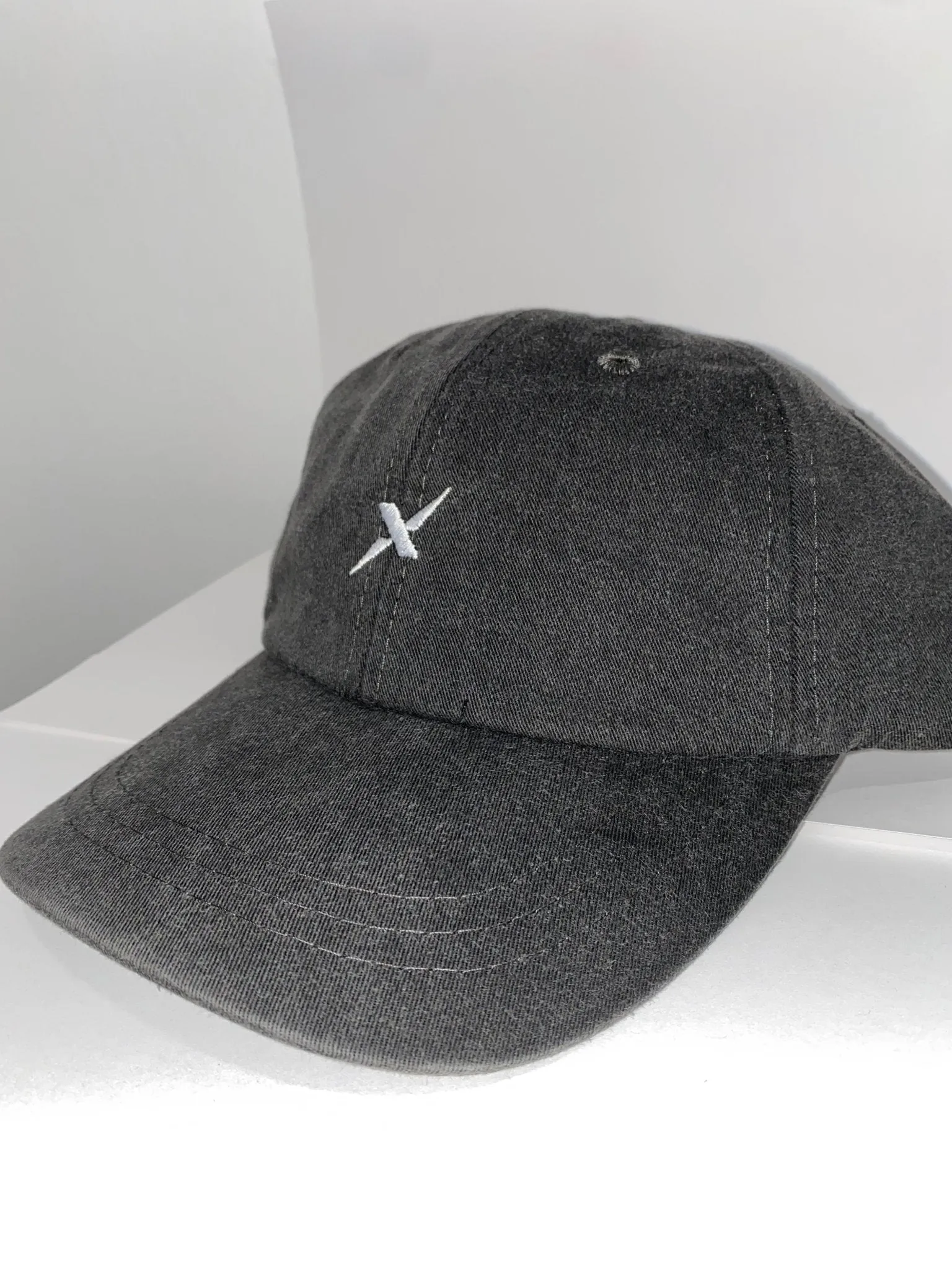 Cotton 6 Panel X Logo Hat
