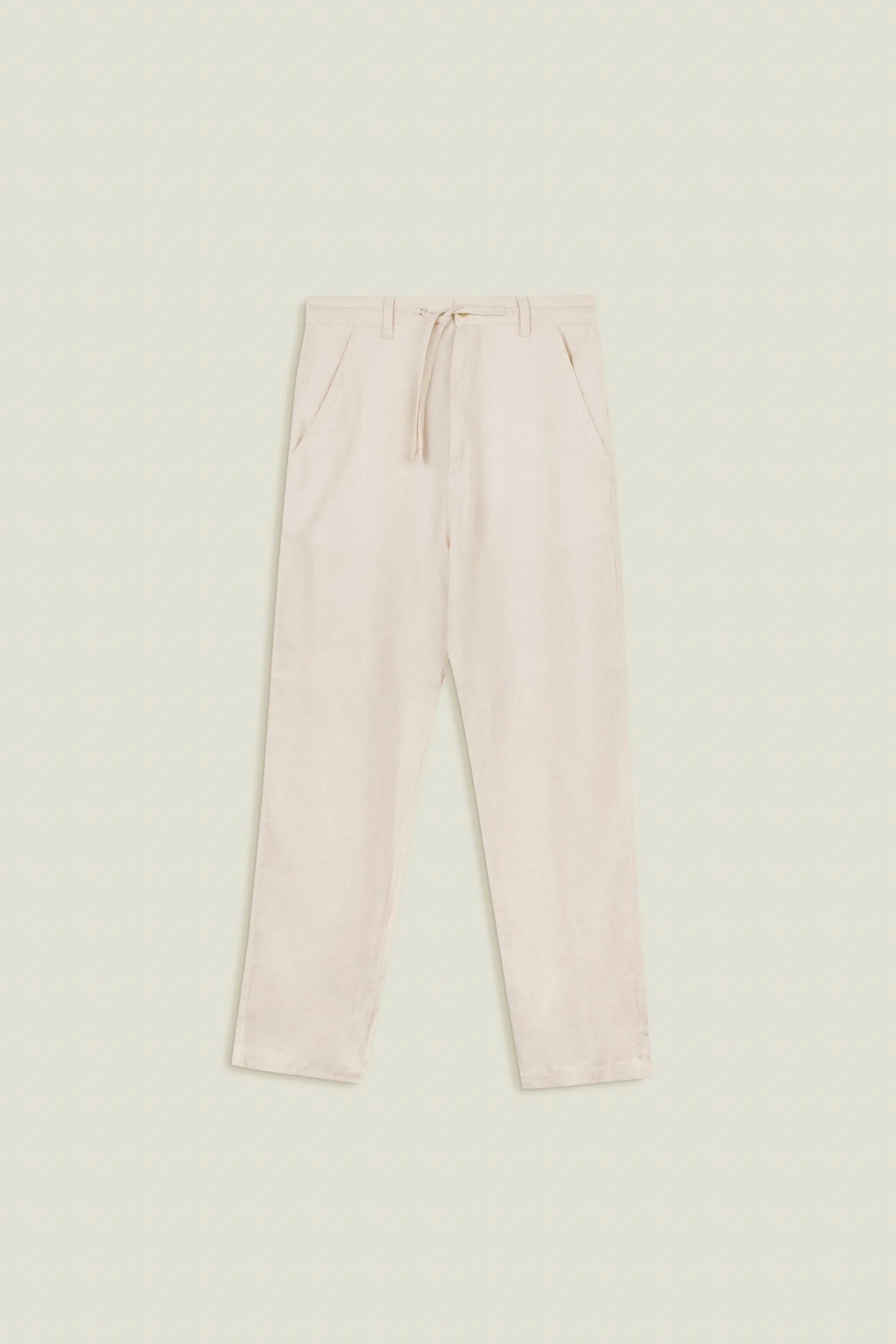 Creamy Linen Pants