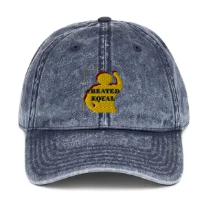 Created Equal Vintage Cotton Twill Cap