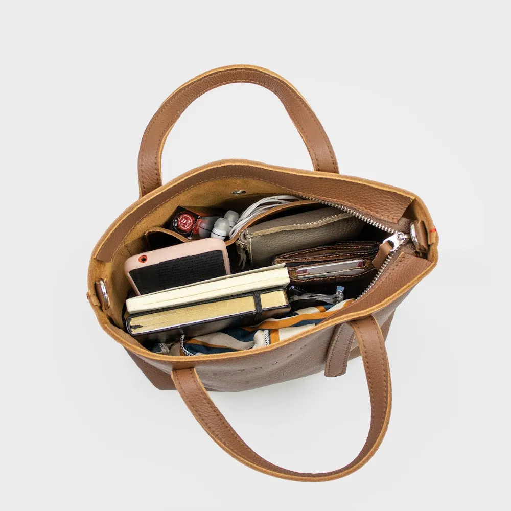 CRUSH Leather Goods Tote Bag JARANA S Syna