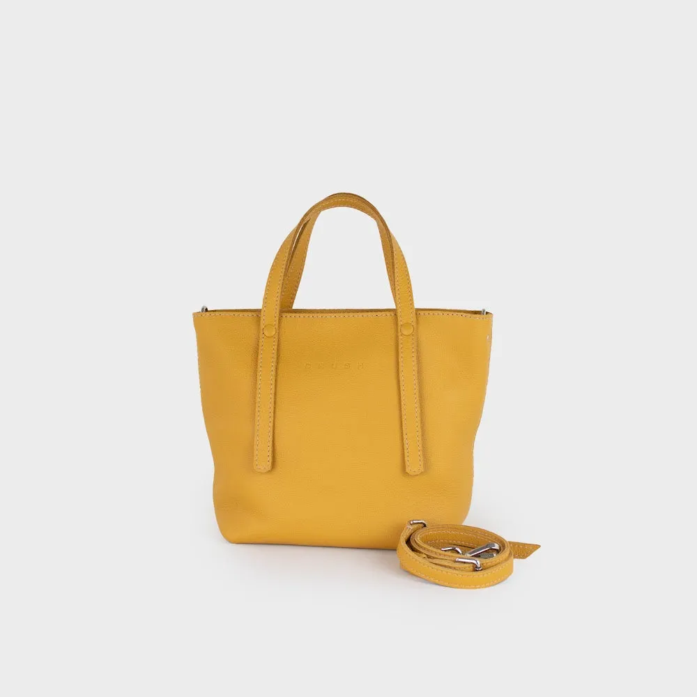CRUSH Leather Goods Tote Bag JARANA S Syna
