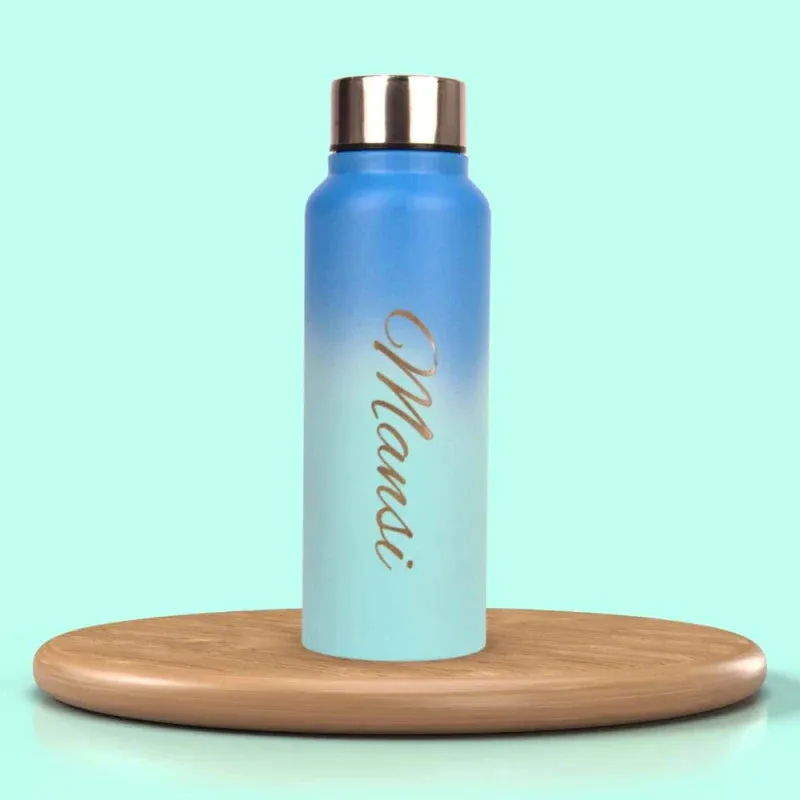 Customized Perfect Classy Leather Eyewear Case Combo - Blue