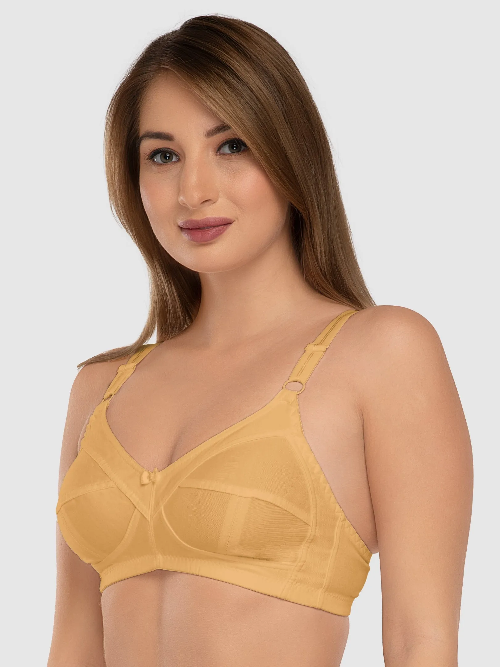 Daisy Dee Skin Non Padded Non Wired Full Coverage Bra NSHPU-Skin
