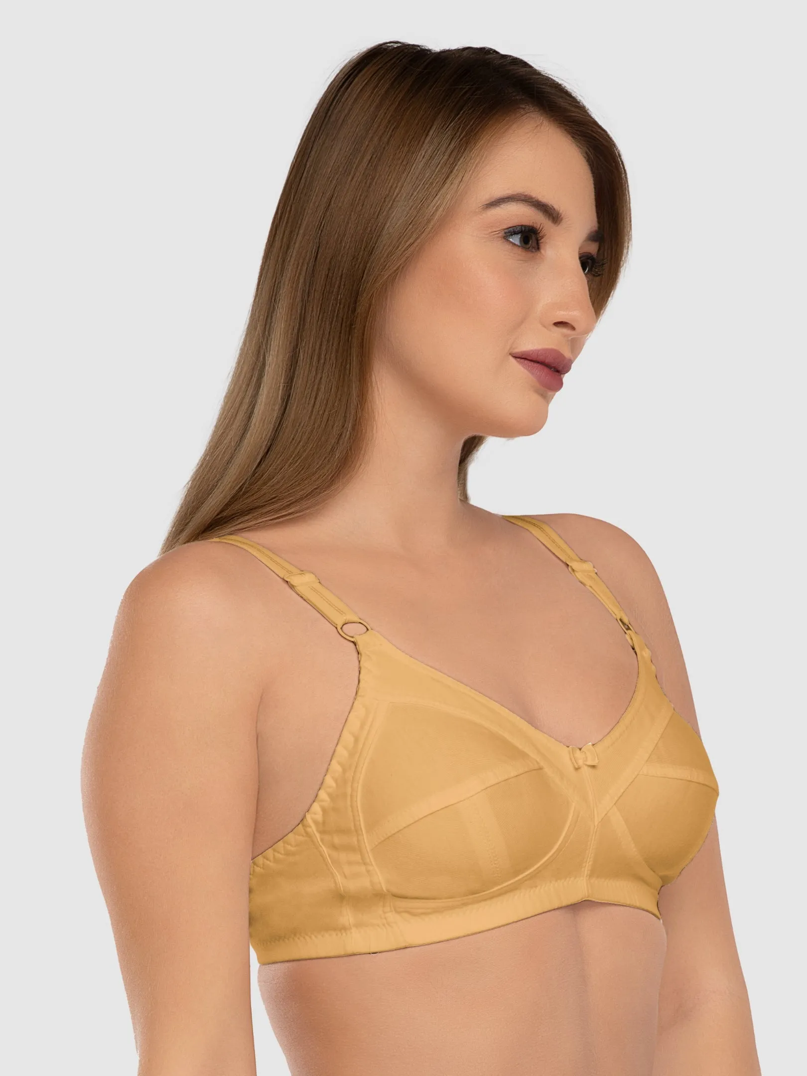 Daisy Dee Skin Non Padded Non Wired Full Coverage Bra NSHPU-Skin