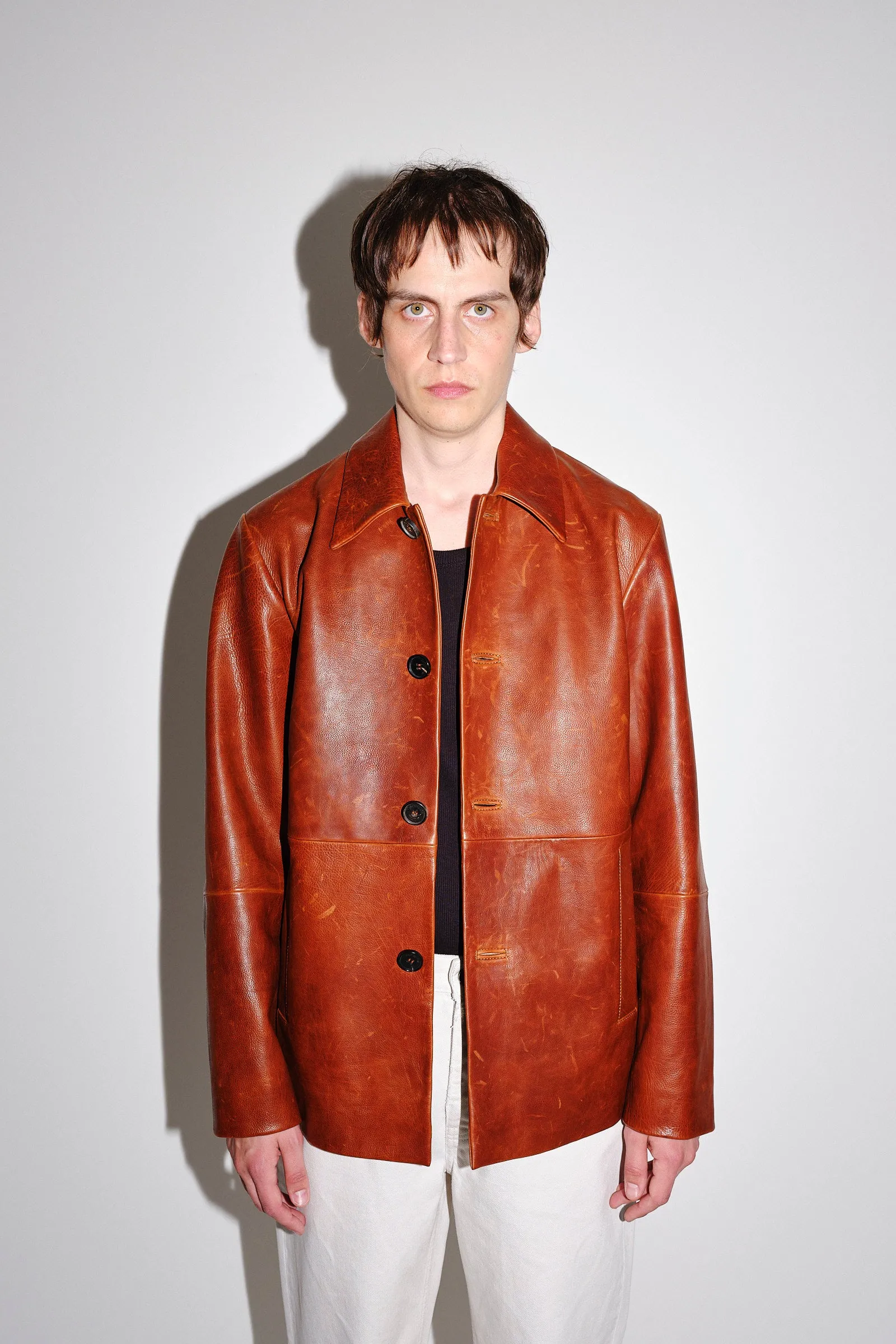 Damian Leather - Leather Brown