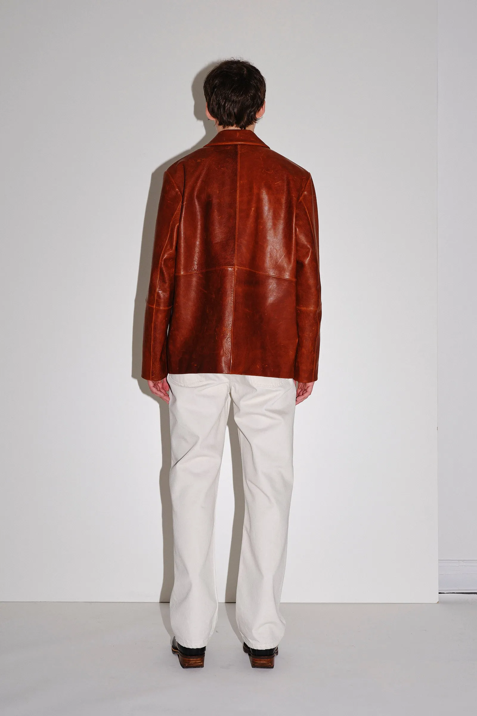 Damian Leather - Leather Brown