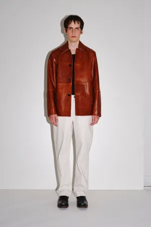 Damian Leather - Leather Brown