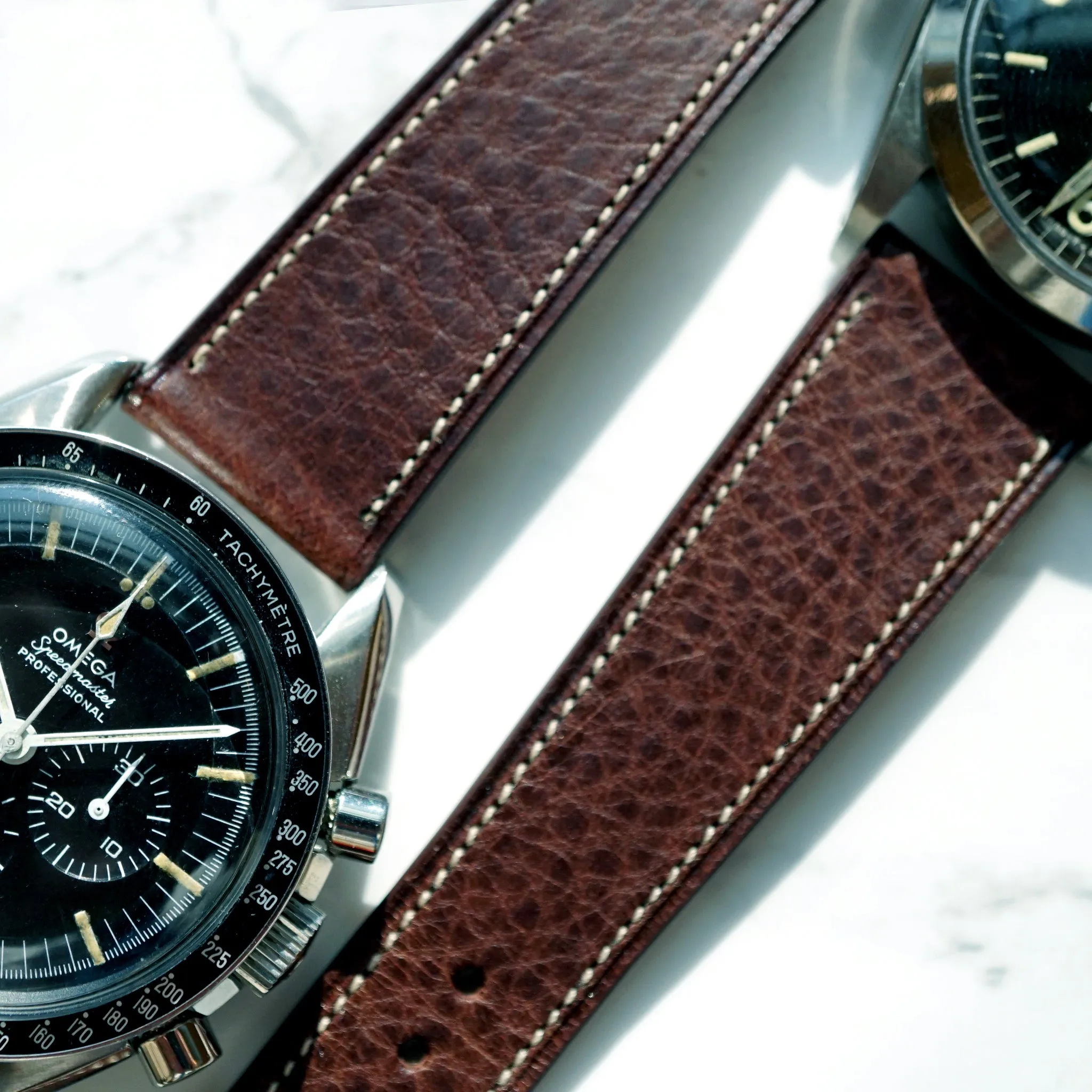 DARK BROWN BOX CALF STANDARD STRAP