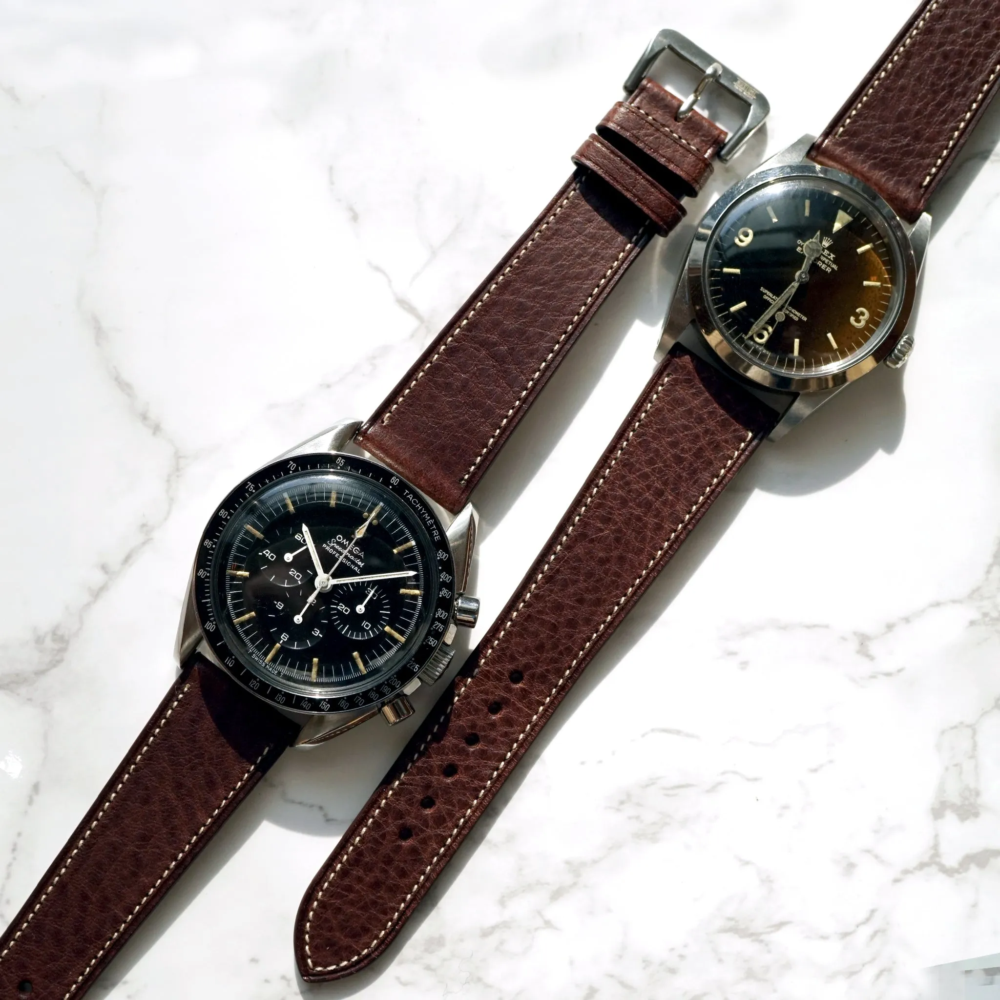 DARK BROWN BOX CALF STANDARD STRAP