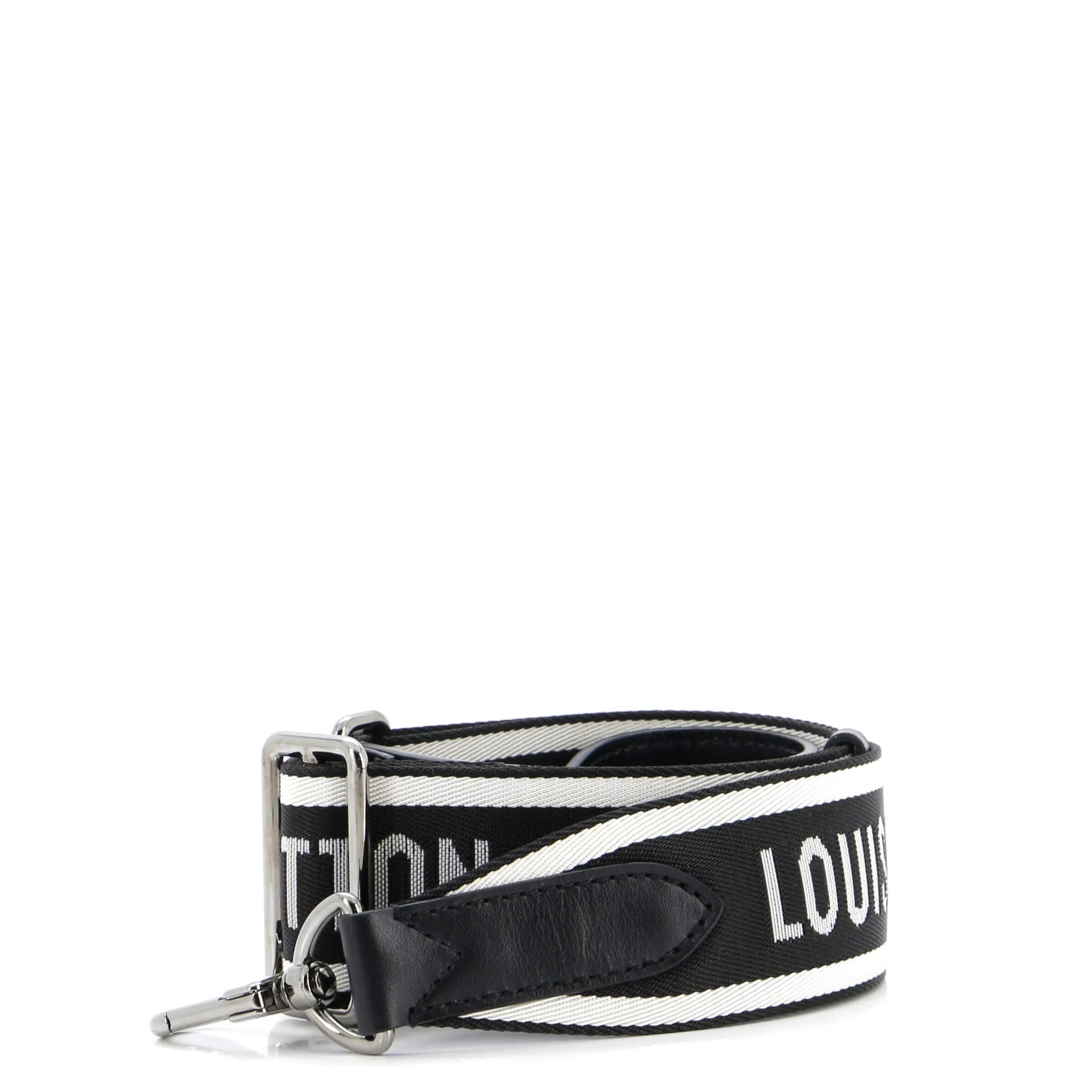 Designer Sporty Logo Bandouliere Strap Jacquard