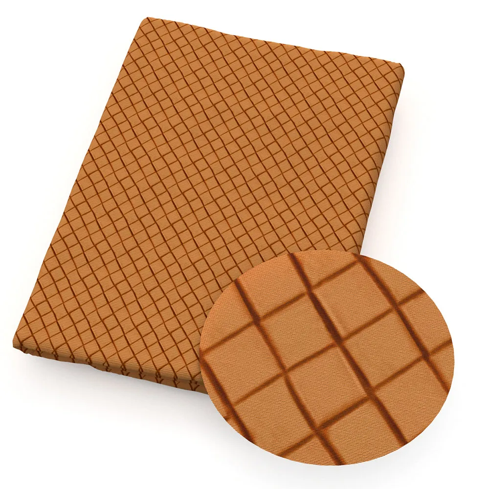 Dessert Theme Printed Fabric