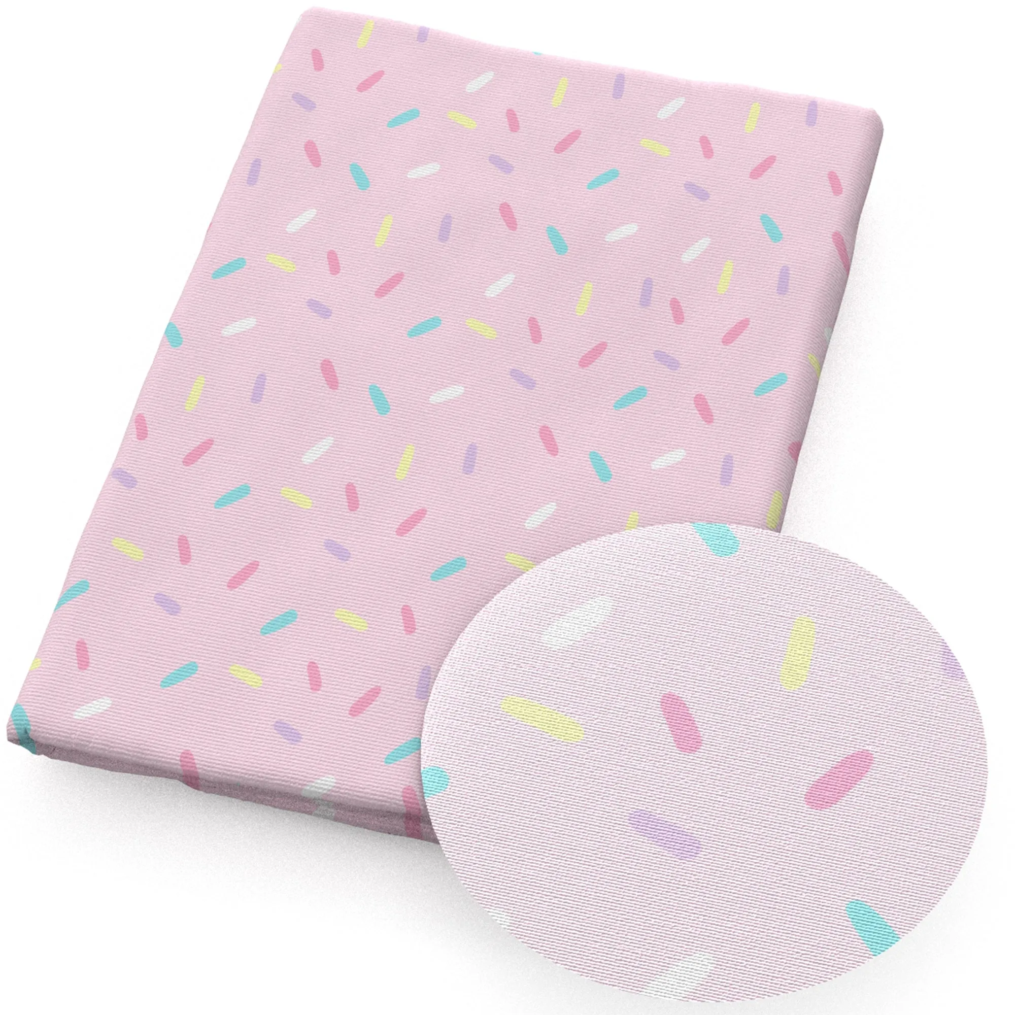 Dessert Theme Printed Fabric