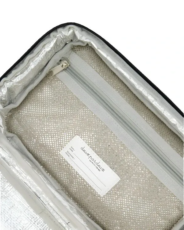 Deux par Deux Lunch Box (Off White Flowers)