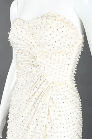 Diamonds & Pearls Silk Dress