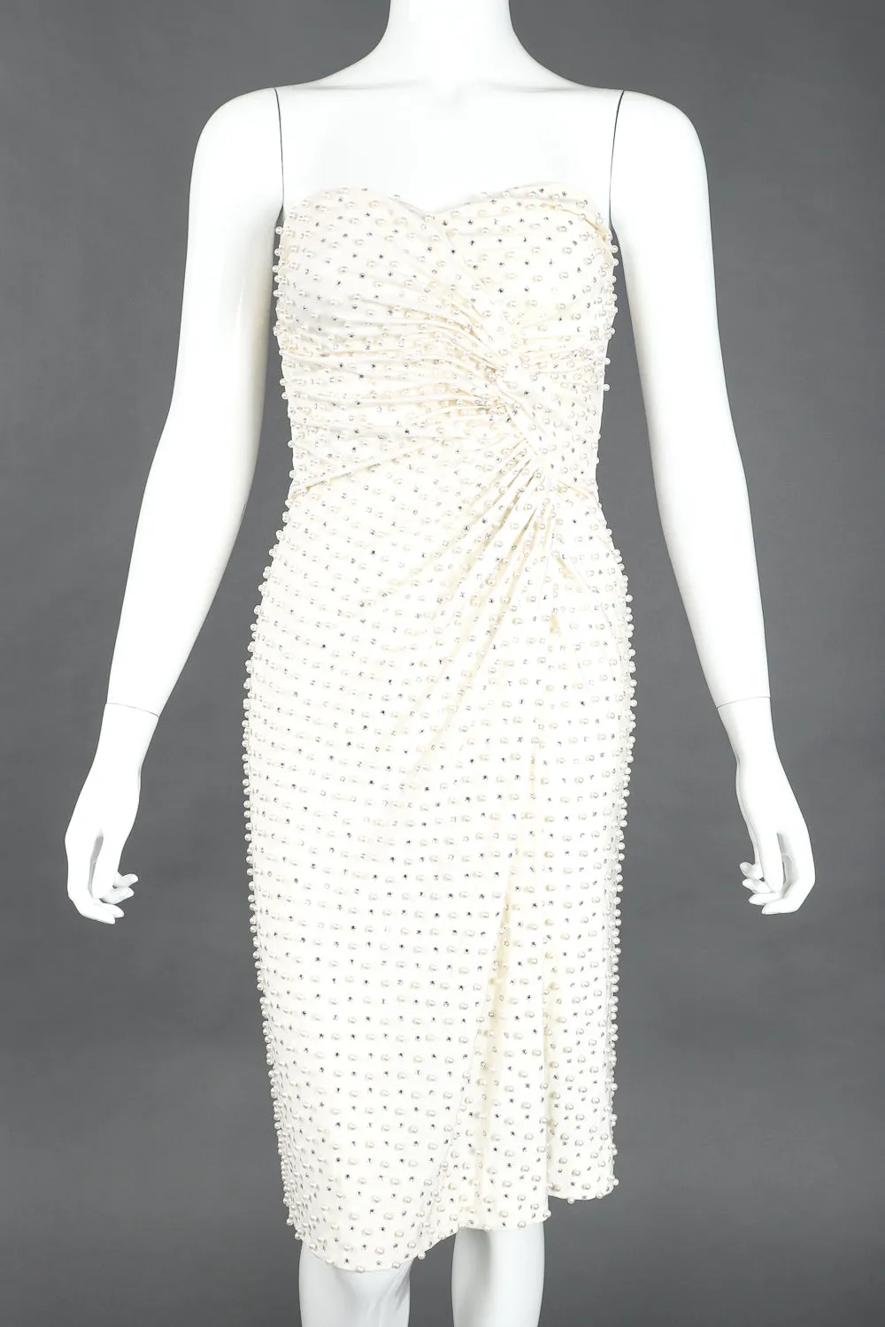 Diamonds & Pearls Silk Dress
