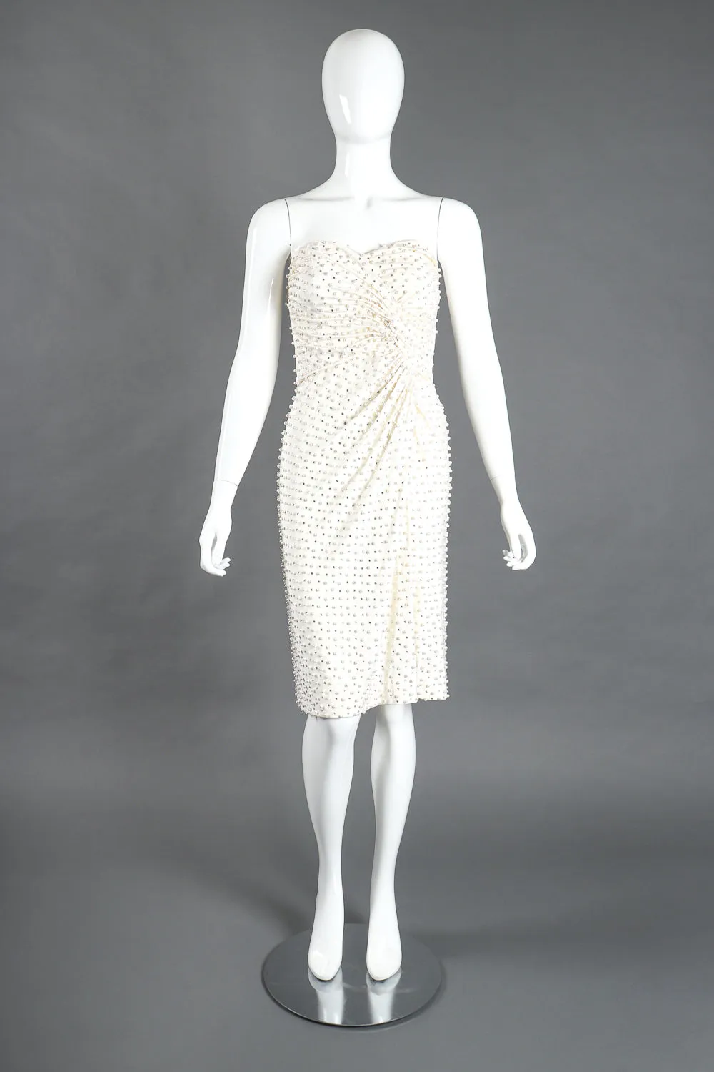 Diamonds & Pearls Silk Dress