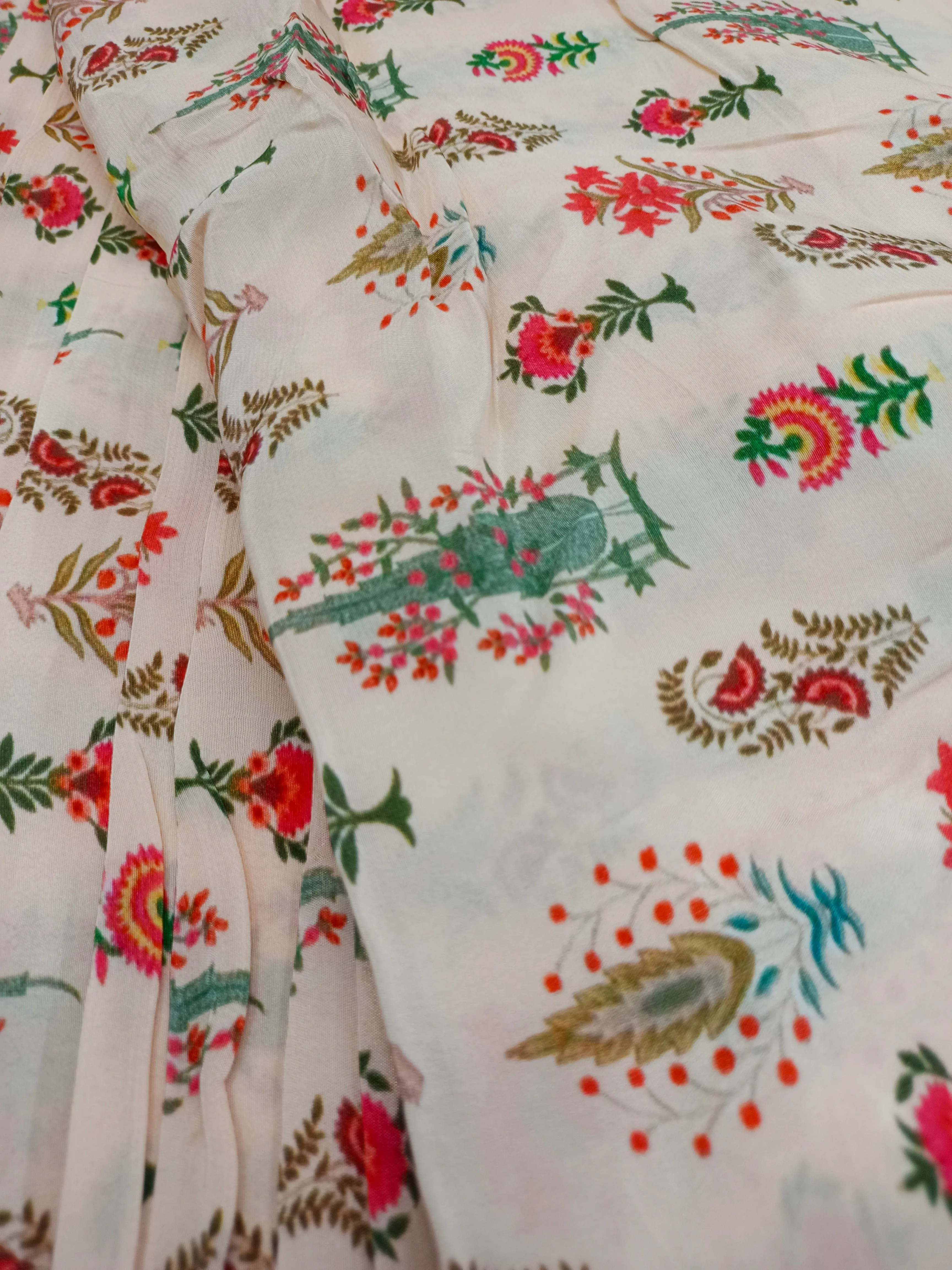 Digital Printed Crepe Fabric