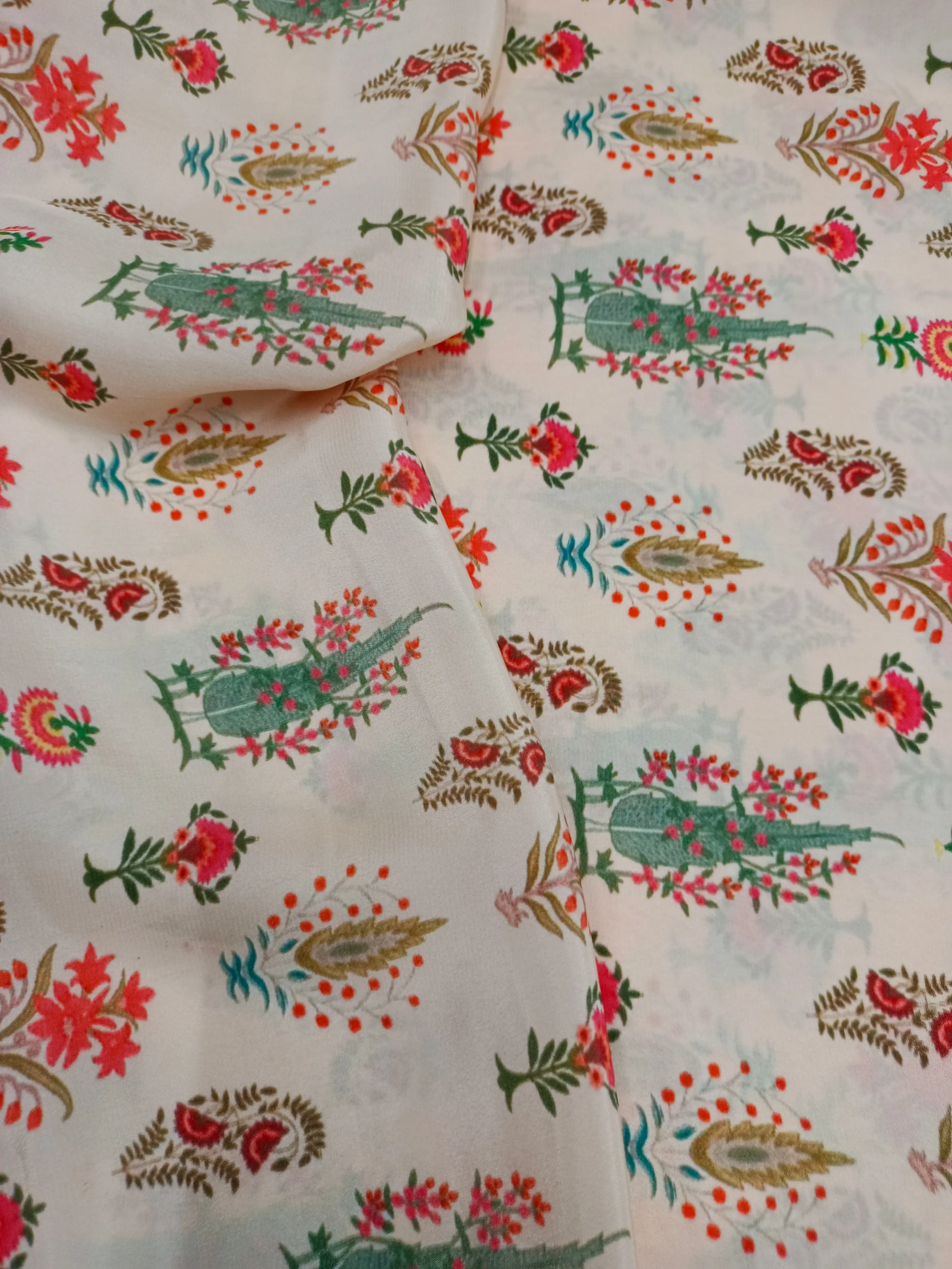 Digital Printed Crepe Fabric