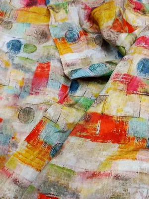 Digital Printed Crepe Fabric