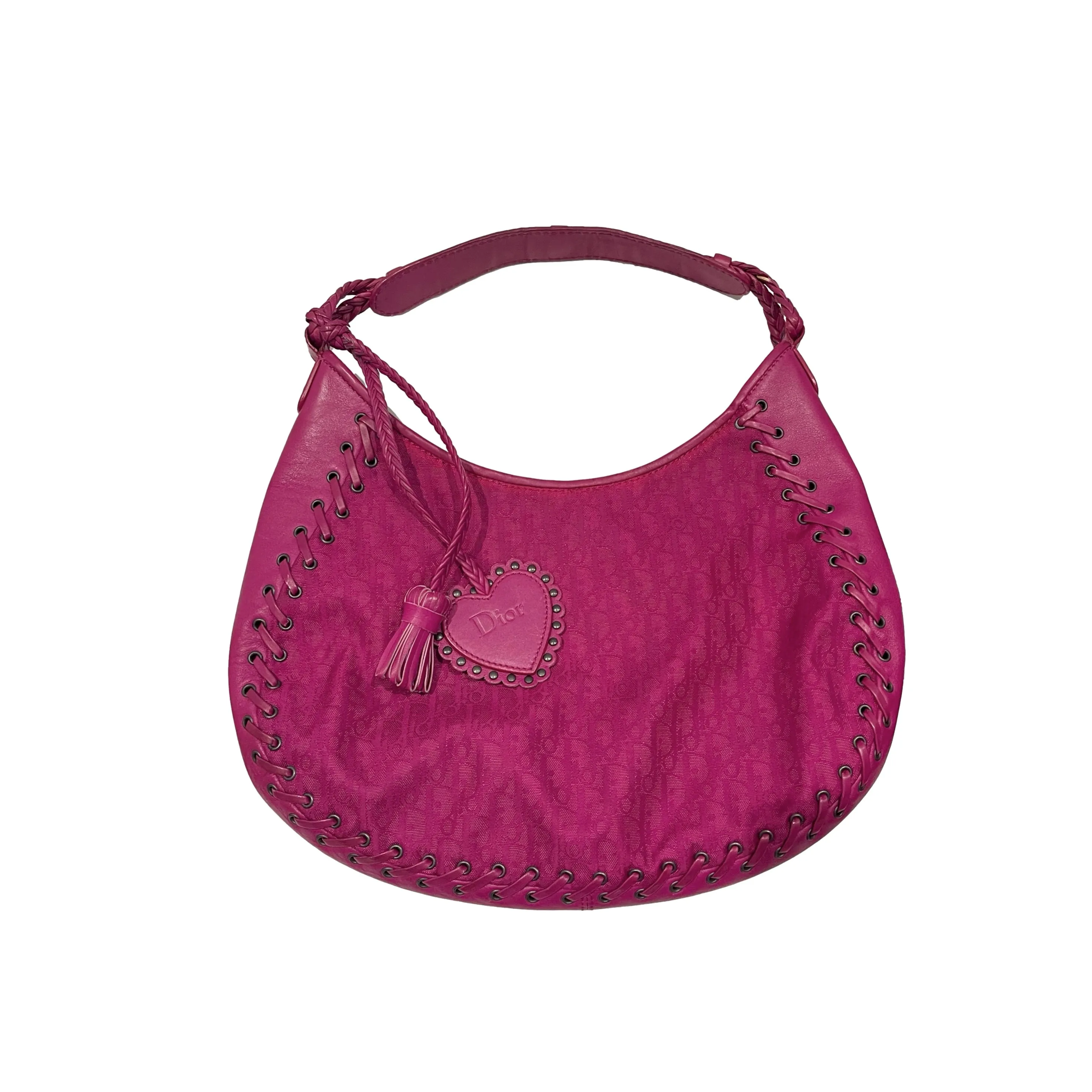 Dior Pink Heart Shoulder Bag