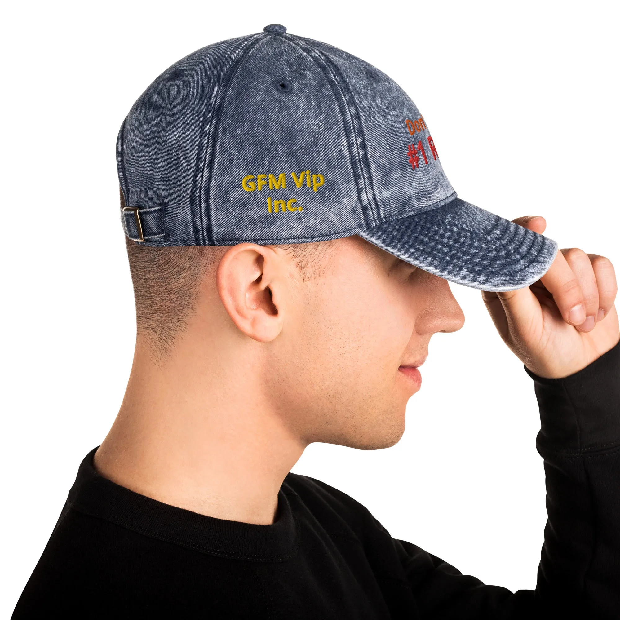 Don't quite rule #1 Vintage Cotton Twill Cap
