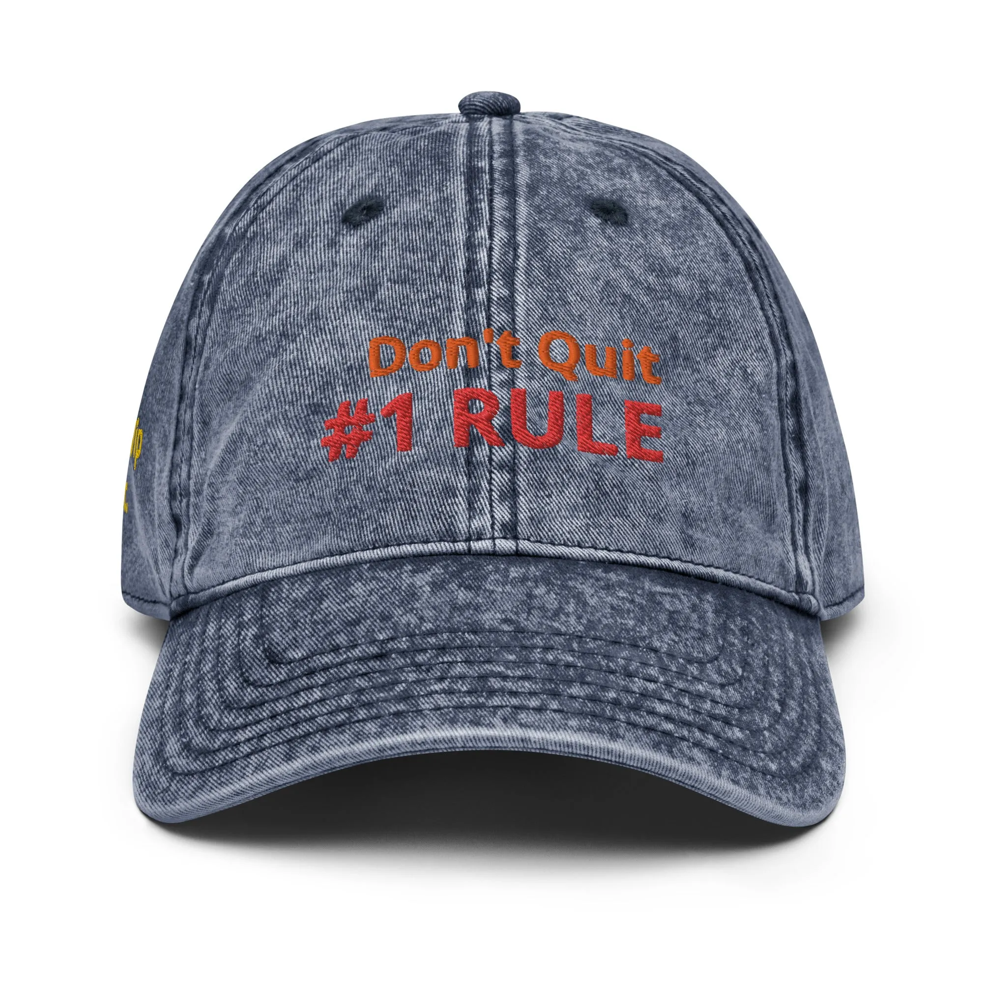 Don't quite rule #1 Vintage Cotton Twill Cap