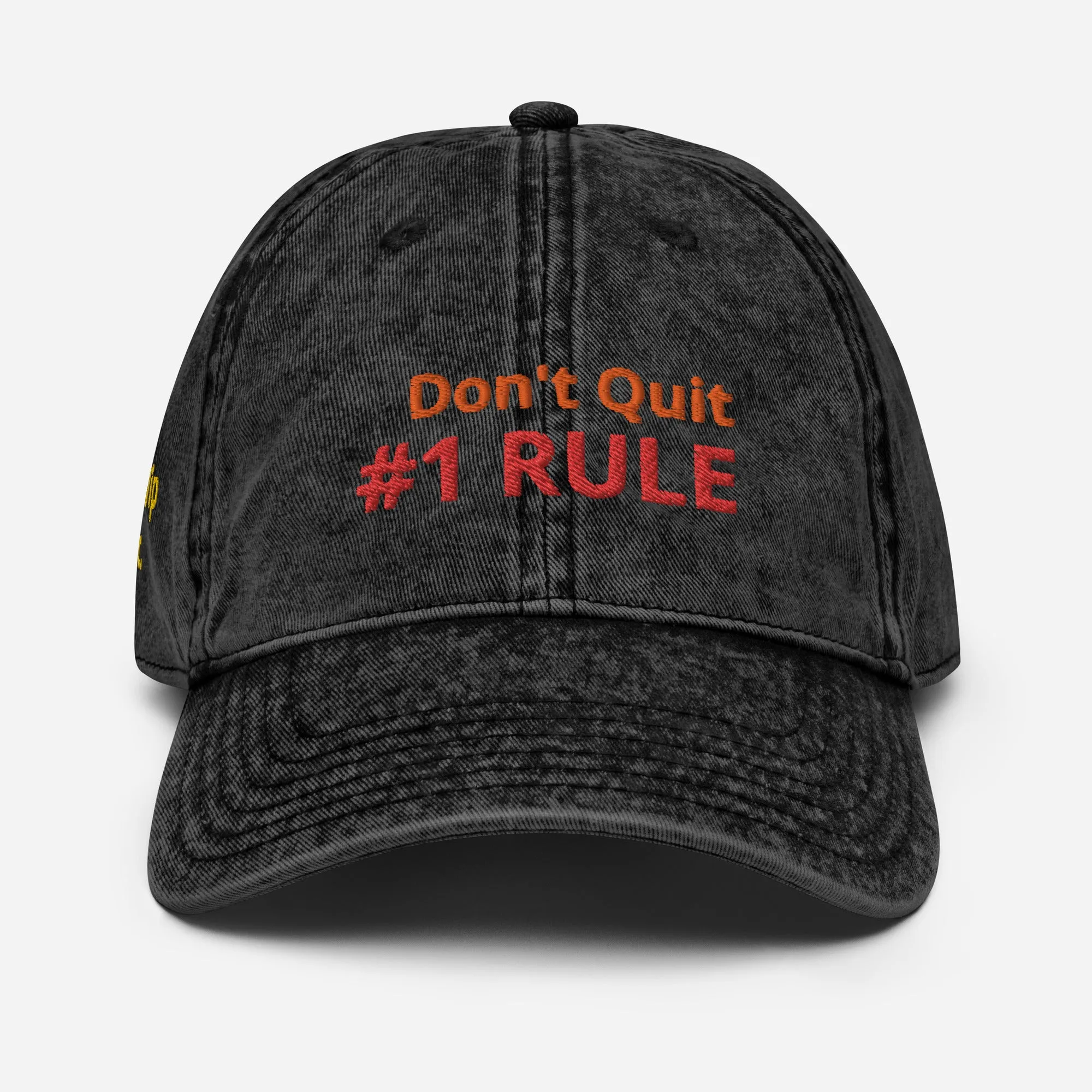 Don't quite rule #1 Vintage Cotton Twill Cap