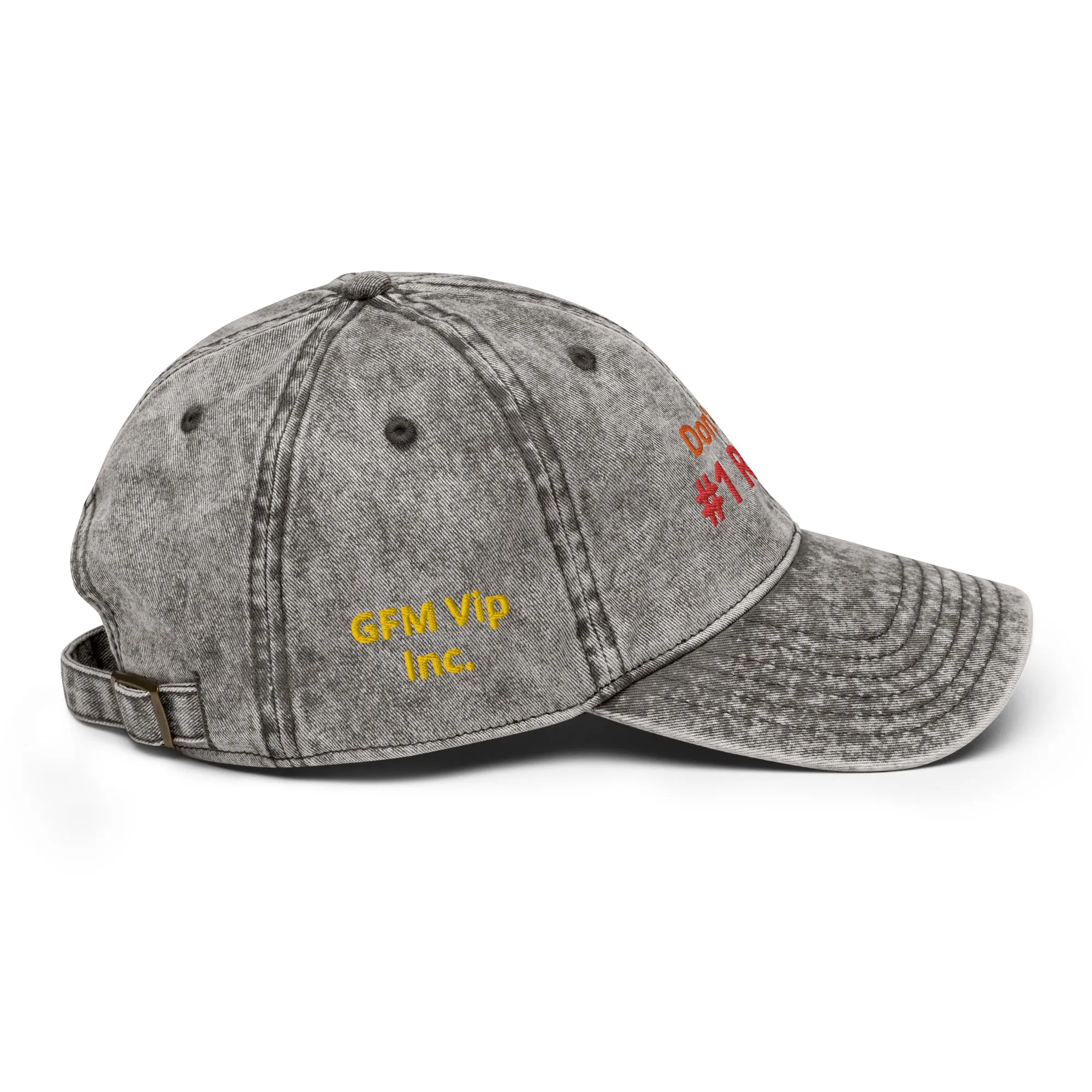 Don't quite rule #1 Vintage Cotton Twill Cap