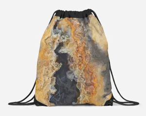 Drawstring Sling Bag, Black Canyon