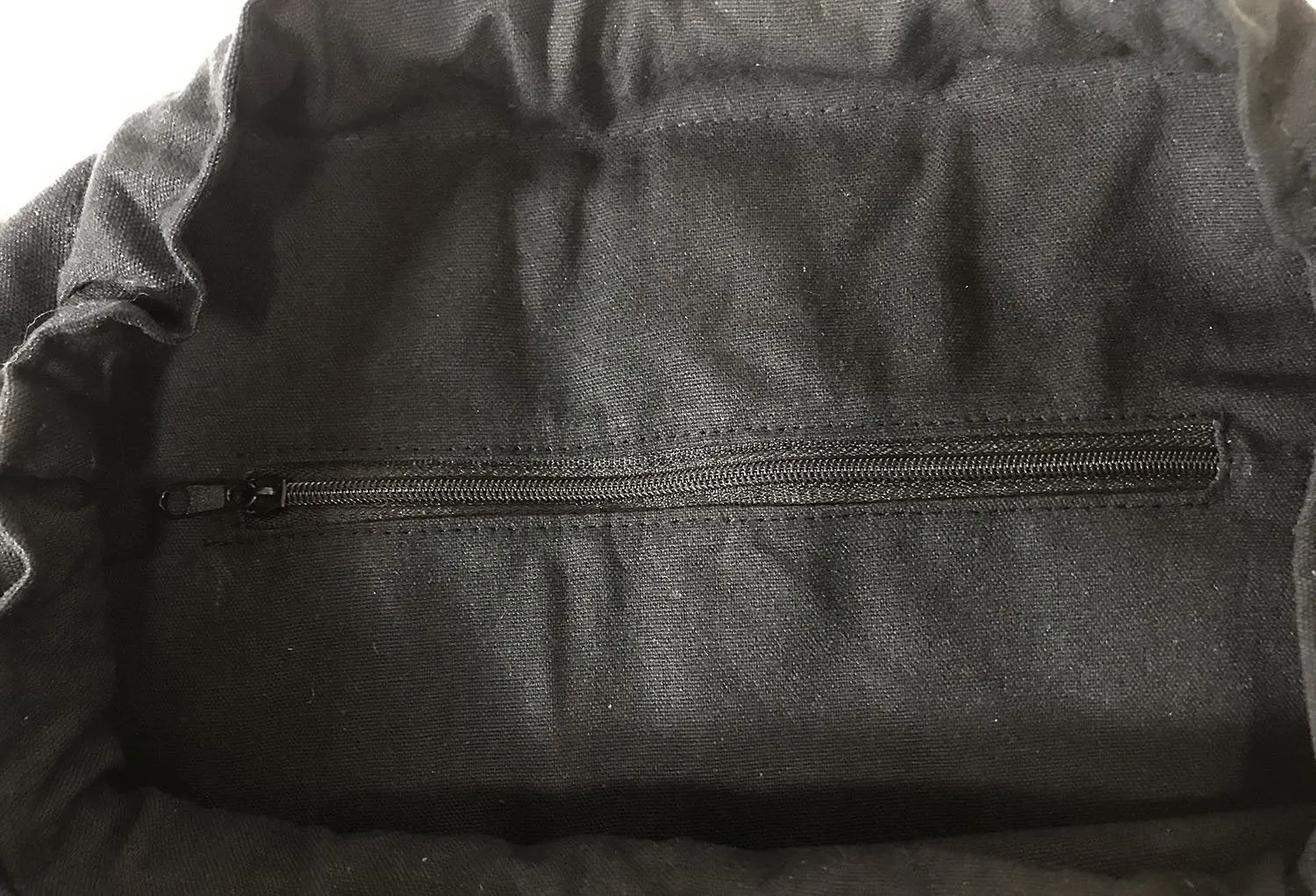 Drawstring Sling Bag, Black Canyon