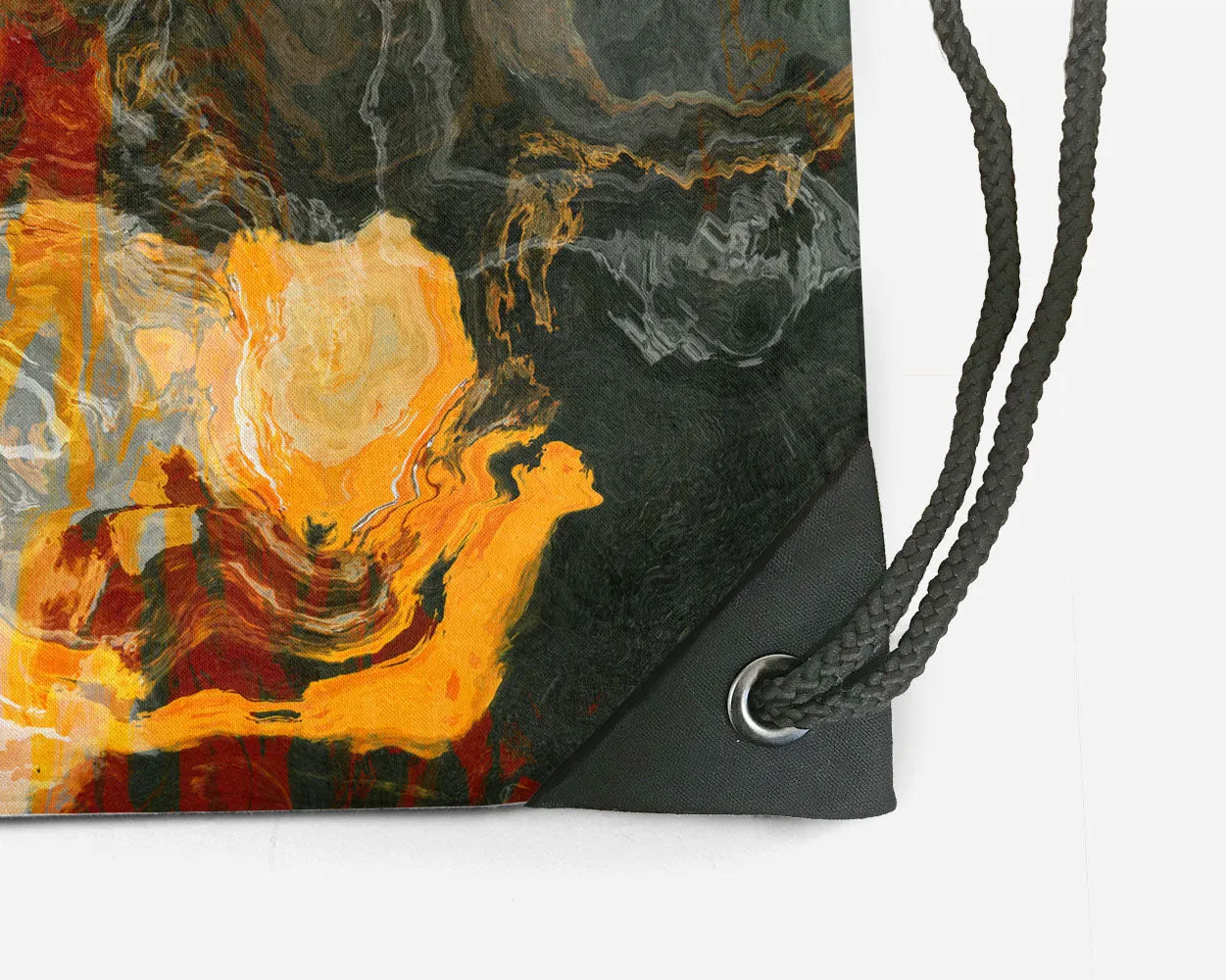 Drawstring Sling Bag, Pilgrim
